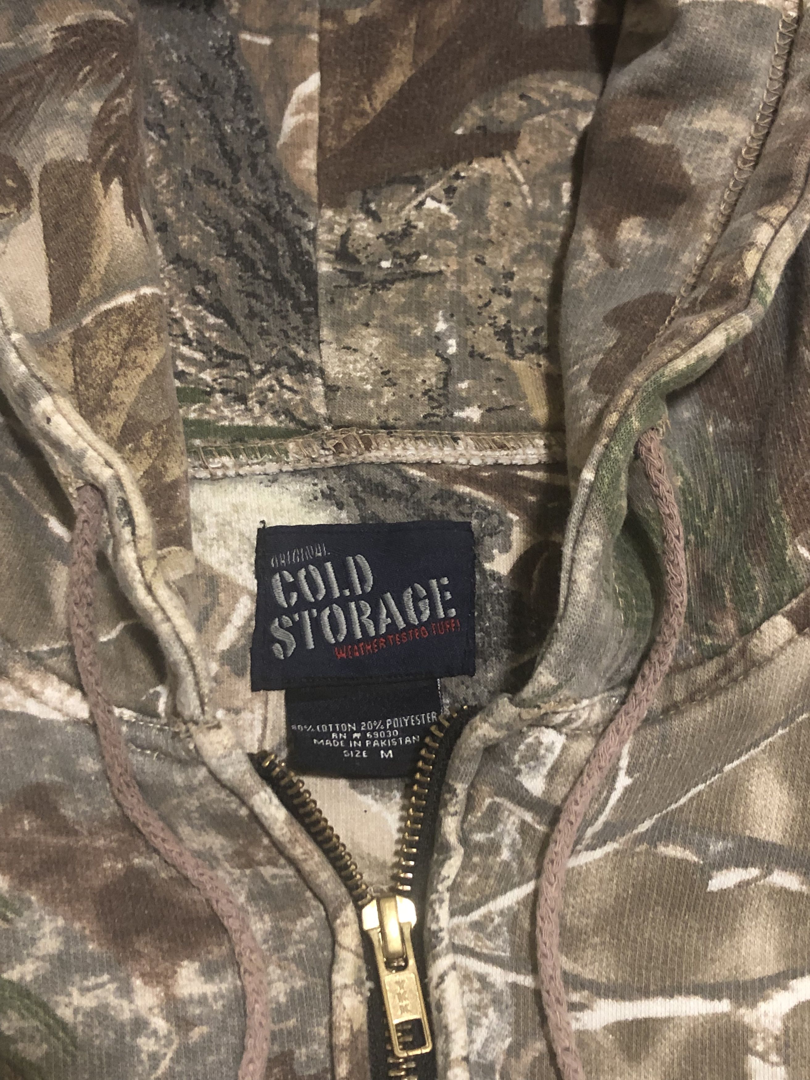 Japanese Brand × Vintage cold storage, made in pakistan real tree camo hoodie Size US L / EU 52-54 / 3 - 2 Thumbnail