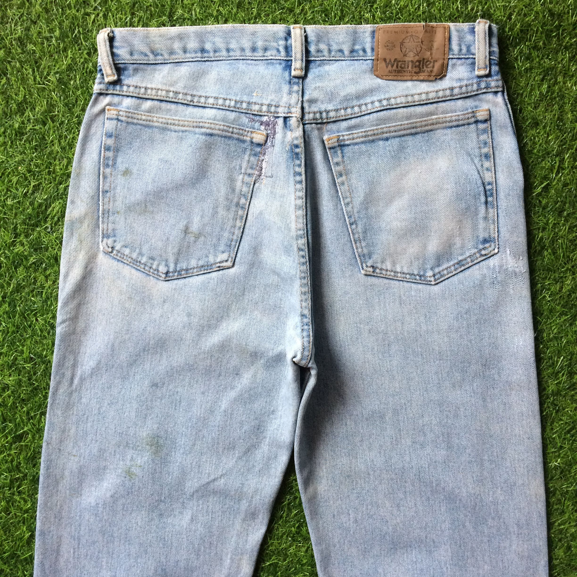 Vintage Distressed High Waist Grunge Jeans #B-770 Size US 31 - 4 Thumbnail