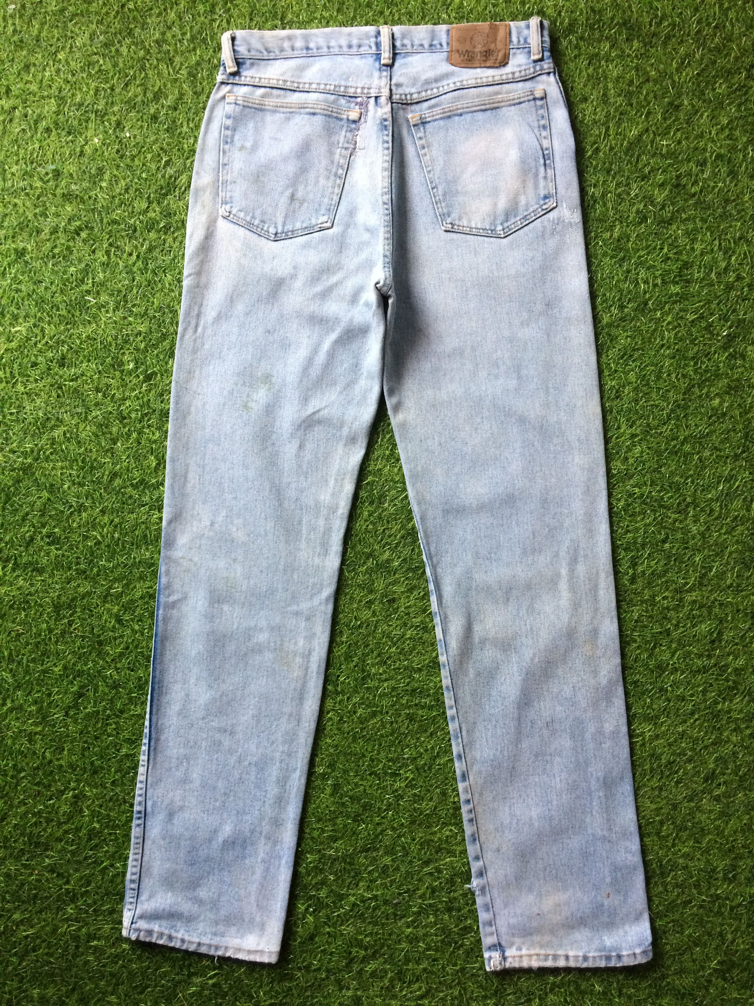 Vintage Distressed High Waist Grunge Jeans #B-770 Size US 31 - 2 Thumbnail