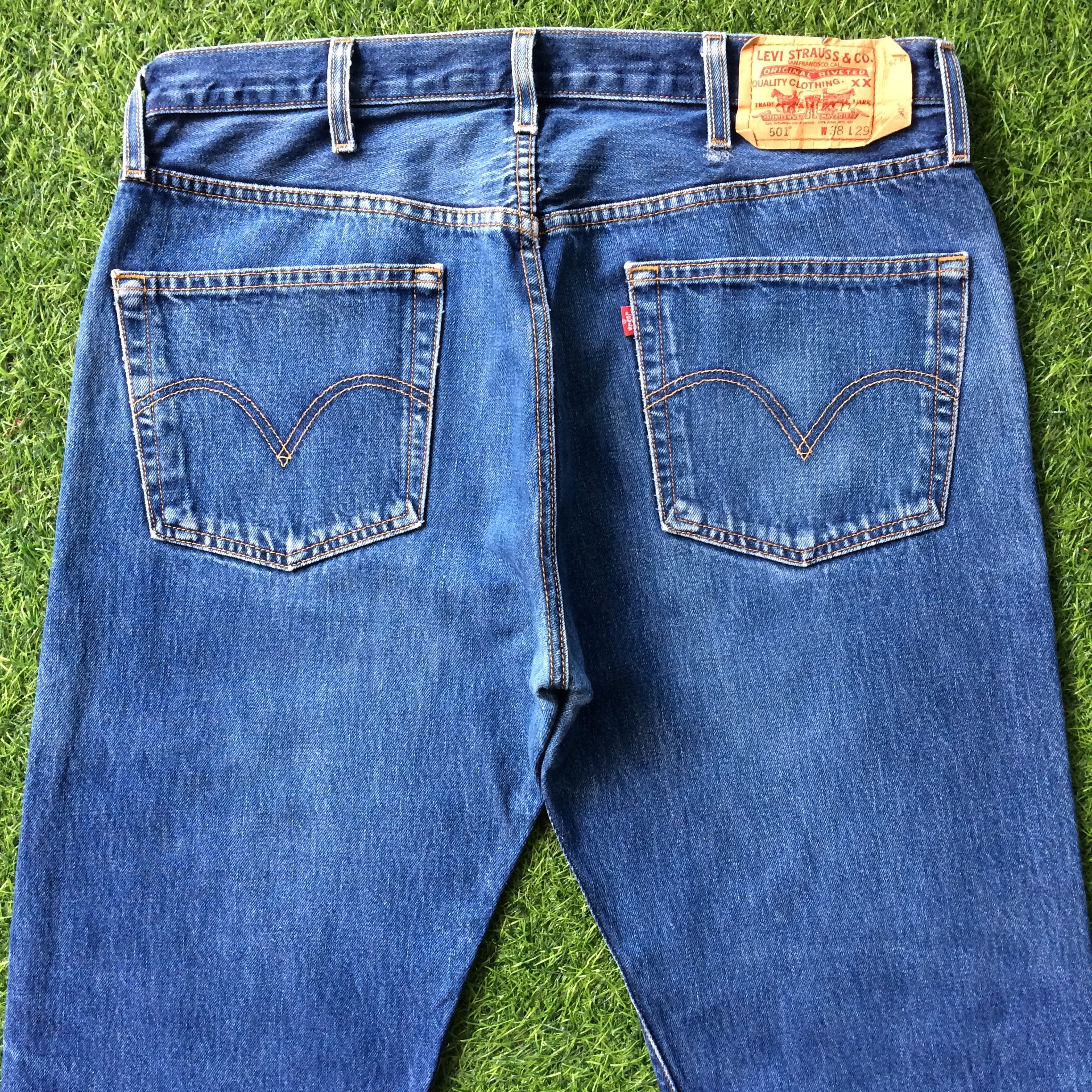 Levi's × Vintage Vintage Distressed Levis 501 Jeans #B-753 Size US 36 / EU 52 - 4 Thumbnail