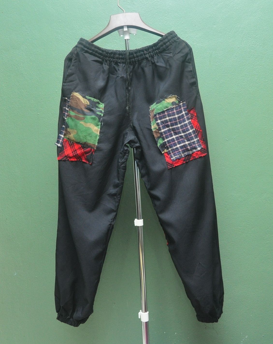 Japanese Brand × Vintage Vintage Montblanc Black Colour Pant Travis Scott Fashion Size US 32 / EU 48 - 1 Thumbnail