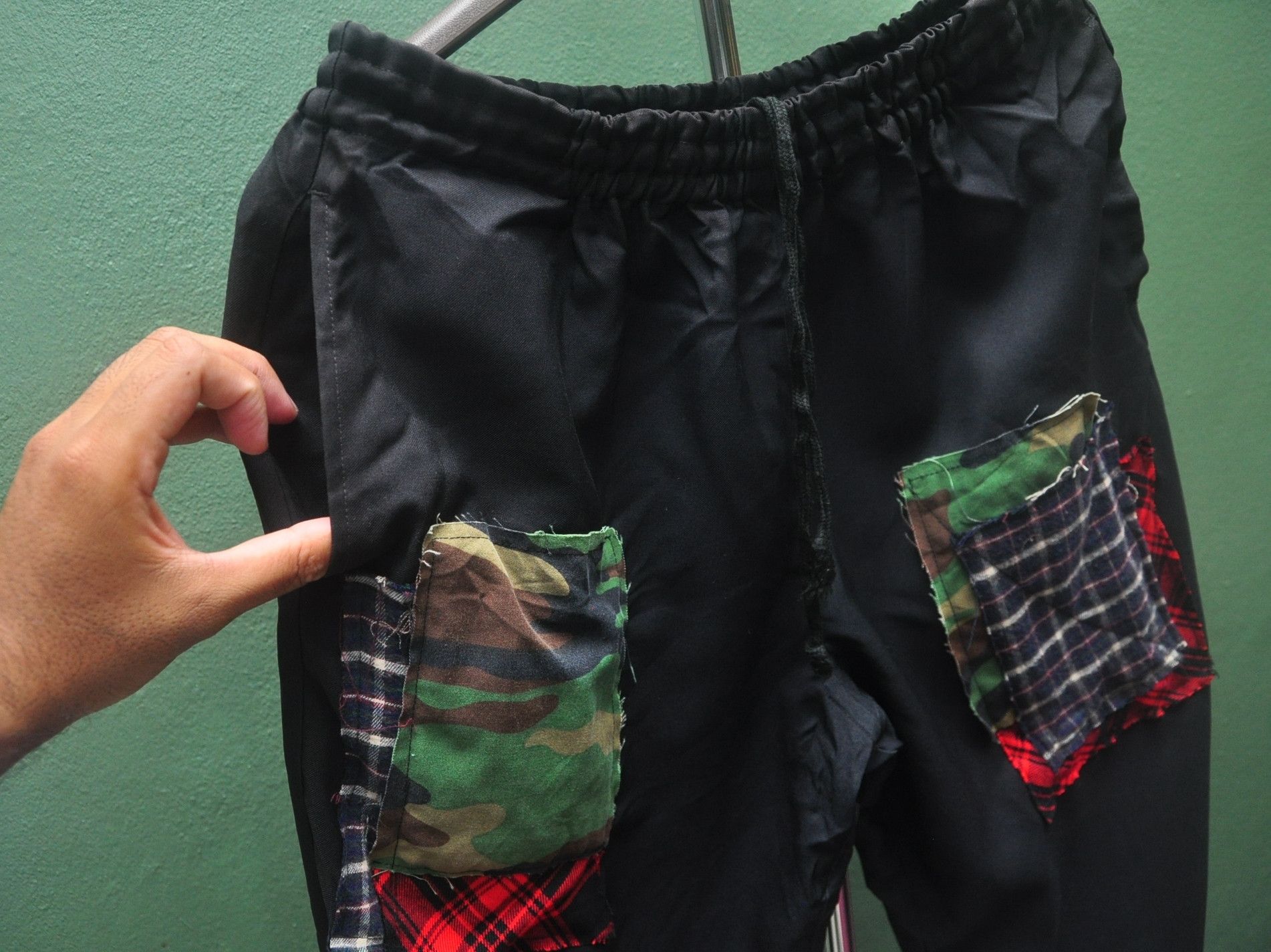 Japanese Brand × Vintage Vintage Montblanc Black Colour Pant Travis Scott Fashion Size US 32 / EU 48 - 6 Thumbnail