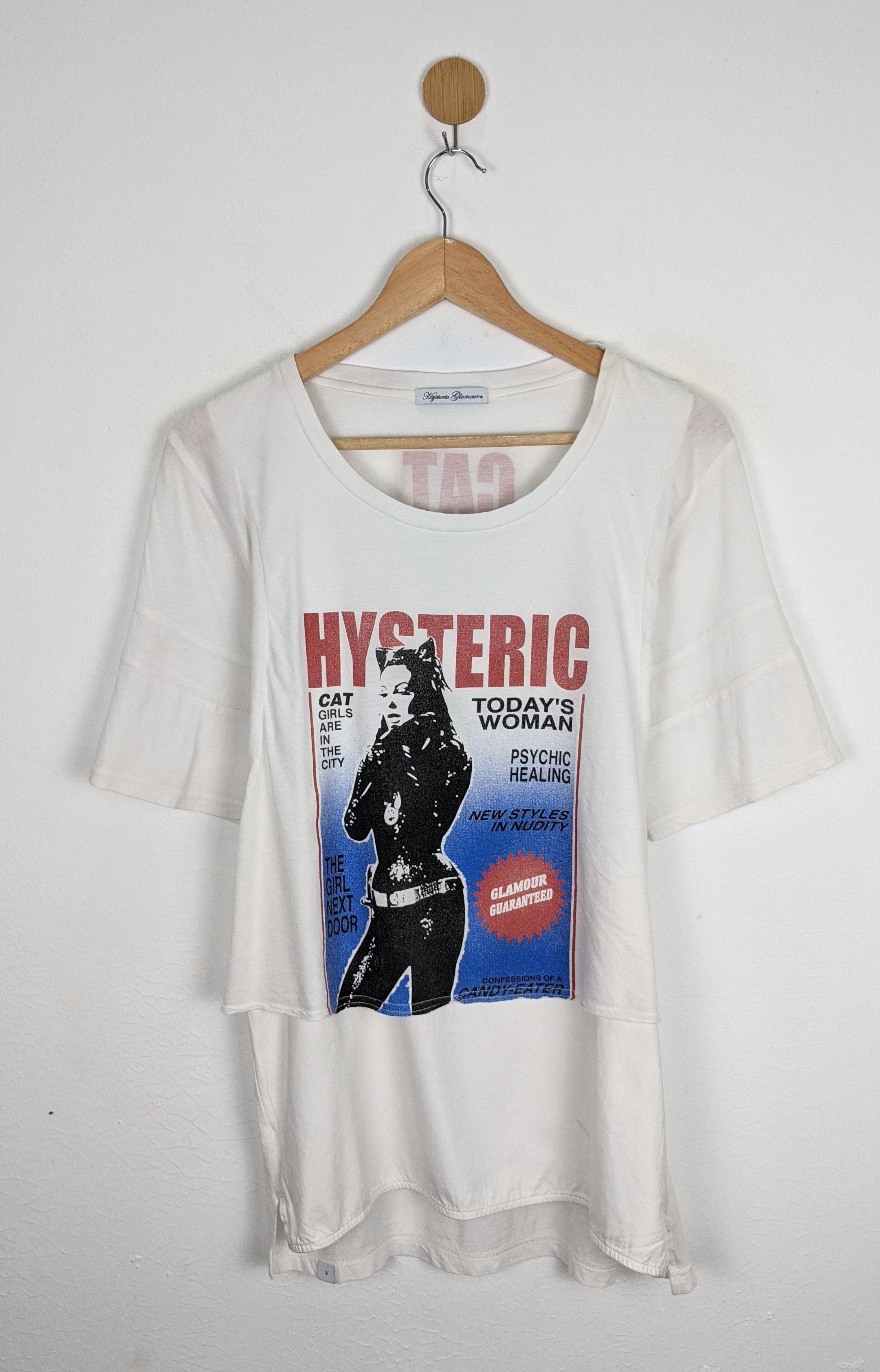 Hysteric Glamour Hysteric Glamour Cat Scratch Fever shirt | Grailed