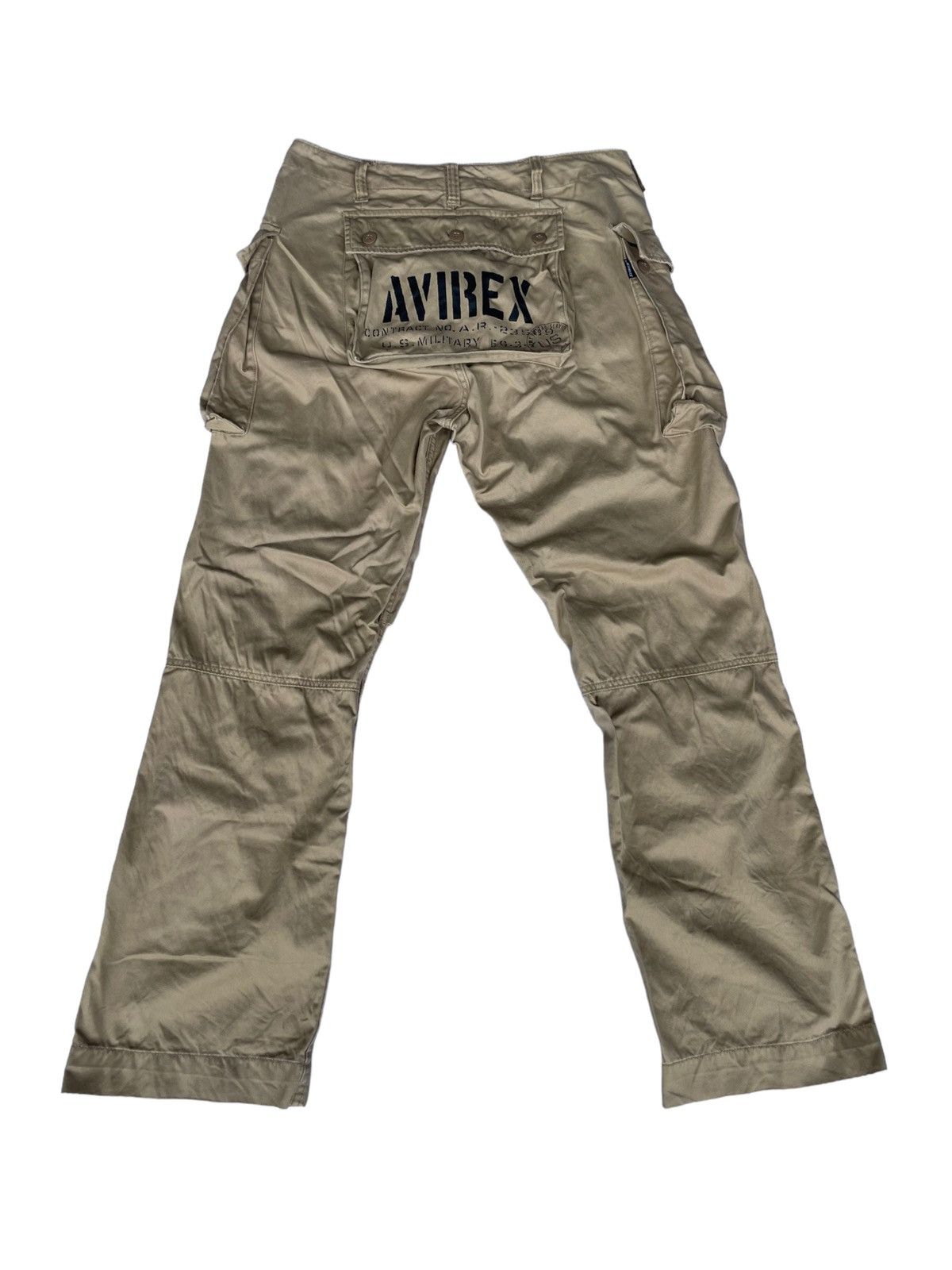 W30 Avirex Monkey Pants Fatigue Pants retailer Womens Trousers Wrenchers Multipocket Parachute Utility Military Tactical Cargo Pants Medium 30x26