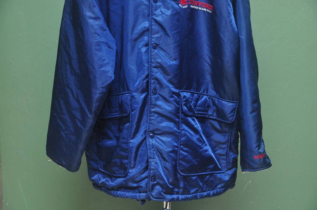 Converse × Vintage Vintage Converse Designer Streetwear Fashion Stye Jacket Size US XL / EU 56 / 4 - 4 Thumbnail