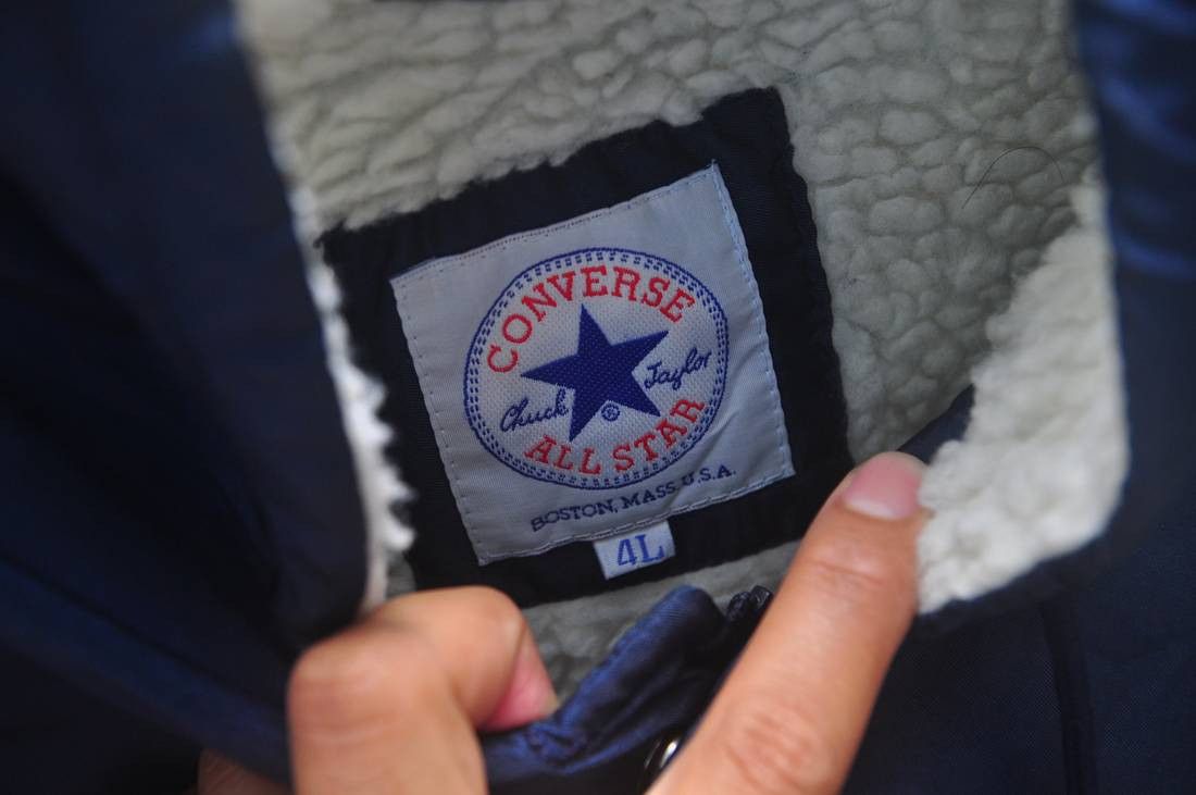 Converse × Vintage Vintage Converse Designer Streetwear Fashion Stye Jacket Size US XL / EU 56 / 4 - 8 Thumbnail