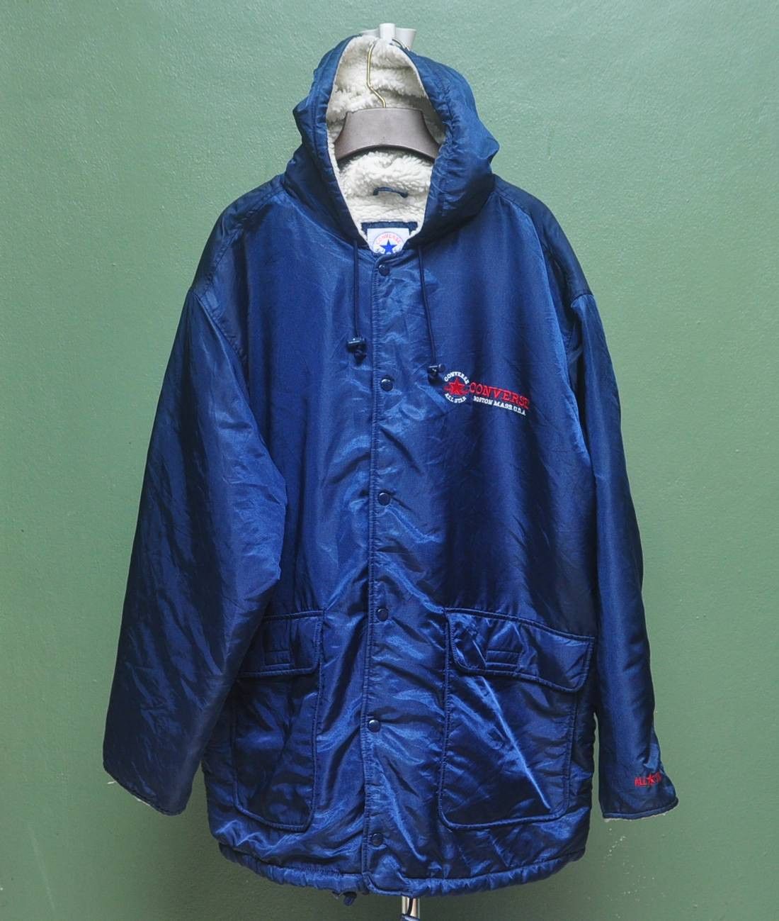 Converse × Vintage Vintage Converse Designer Streetwear Fashion Stye Jacket Size US XL / EU 56 / 4 - 2 Thumbnail