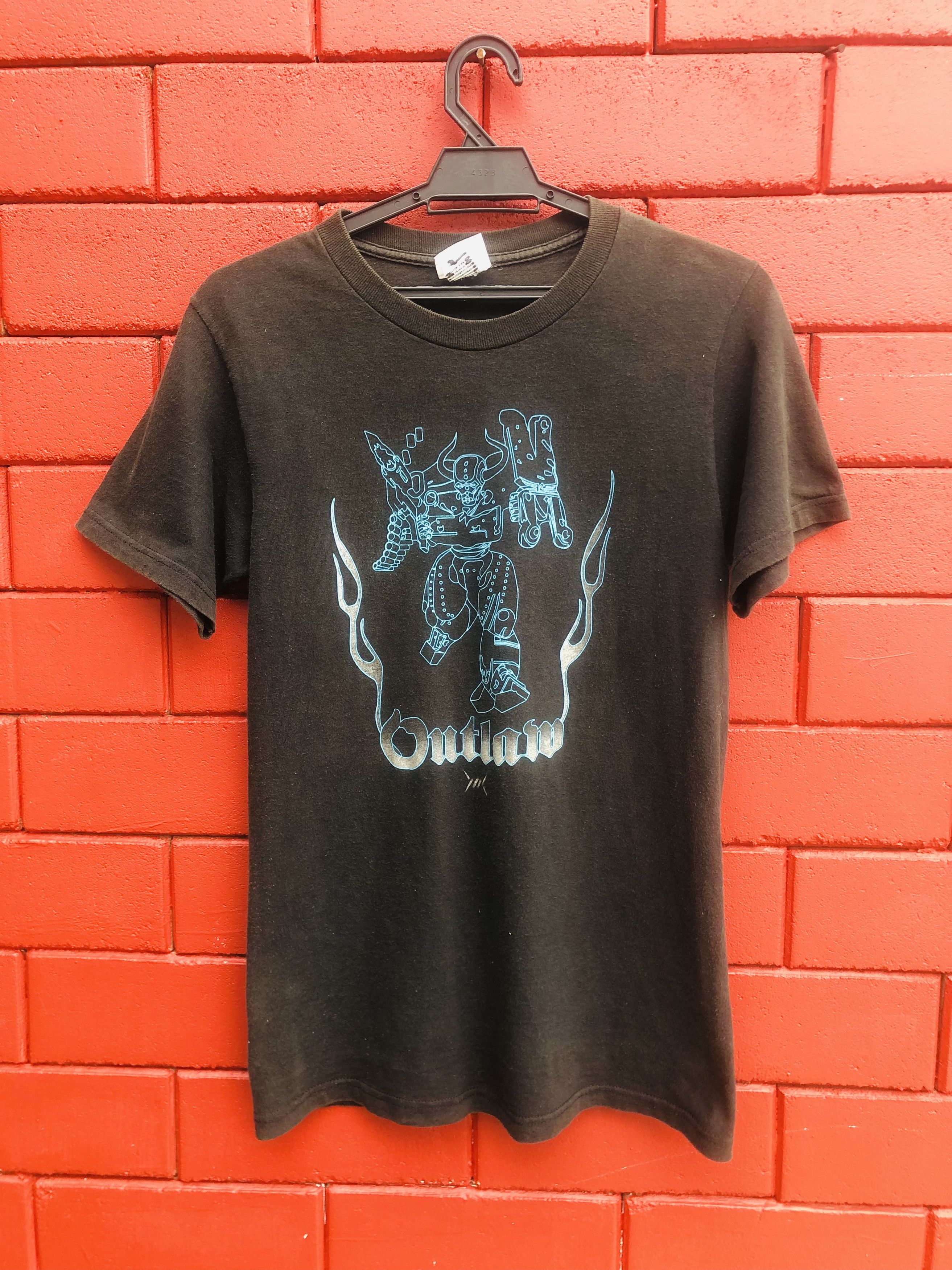 Band Tees Vintage Outlaw Robot Designer Fashion Style Size US S / EU 44-46 / 1 - 1 Thumbnail