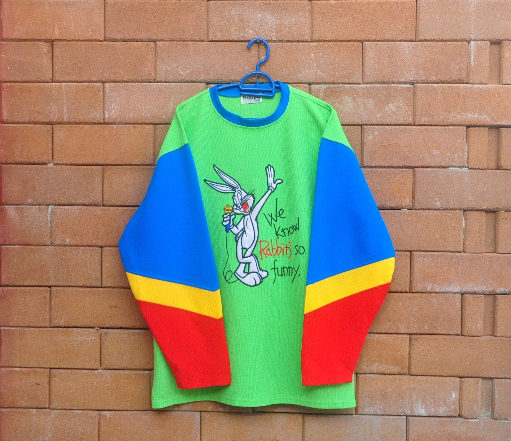 Cartoon Network × Vintage Vintage Bugs Bunny Multicolour Travis Scott Fashion Style Size US XL / EU 56 / 4 - 1 Thumbnail