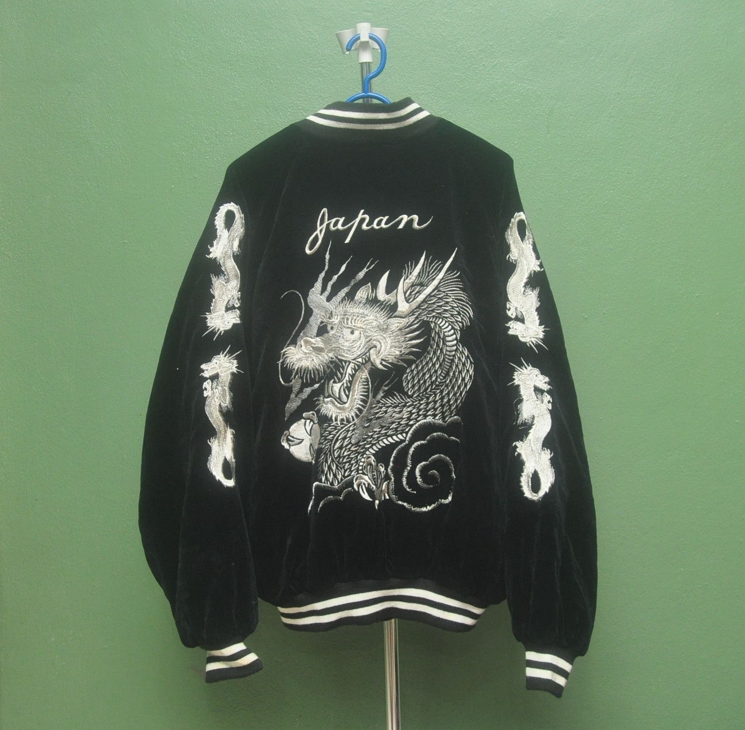 Toyo Enterprises Vintage Sukajan Souvenir Dragon Jacket Travis Scott Style Size US L / EU 52-54 / 3 - 2 Thumbnail