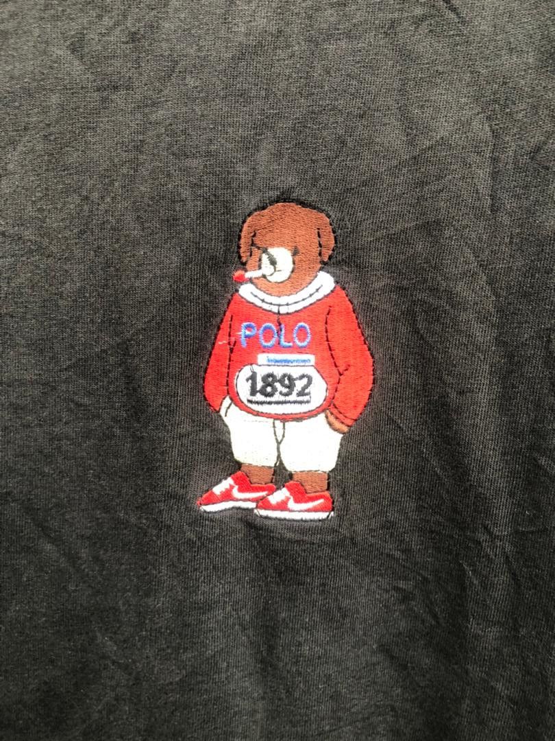 Japanese Brand Vintage Polo Bear Wearing Nike Shoes Fashion Style Size US XL / EU 56 / 4 - 4 Thumbnail