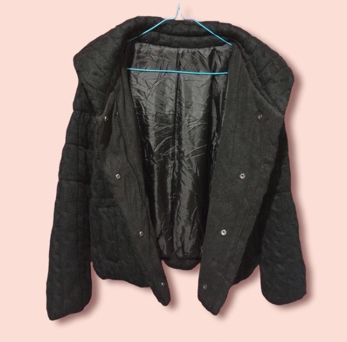 14th Addiction × Japanese Brand Bono Knit Vkai Style Braided Down Jacket Size L / US 10 / IT 46 - 3 Thumbnail