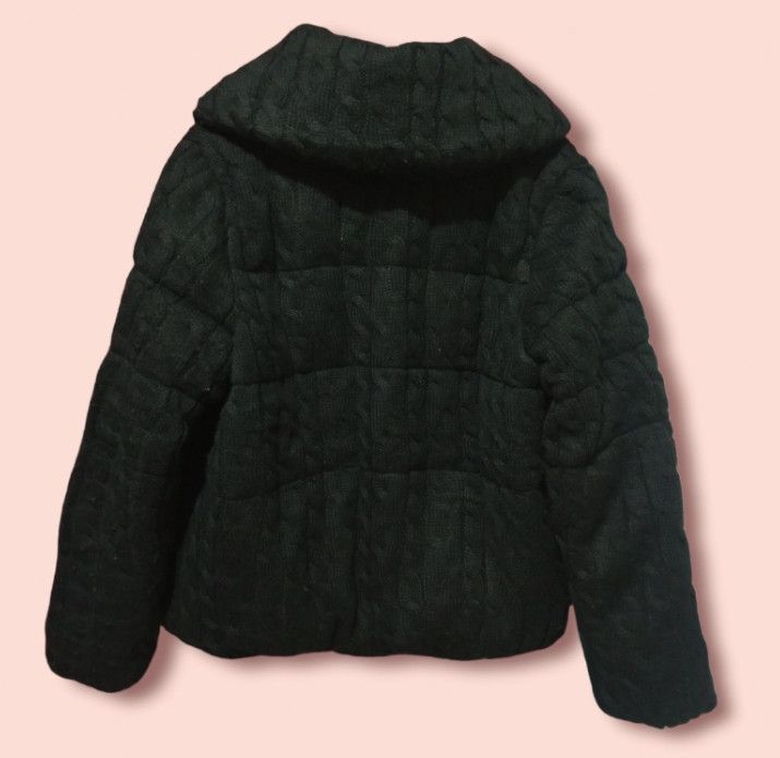 14th Addiction × Japanese Brand Bono Knit Vkai Style Braided Down Jacket Size L / US 10 / IT 46 - 2 Thumbnail