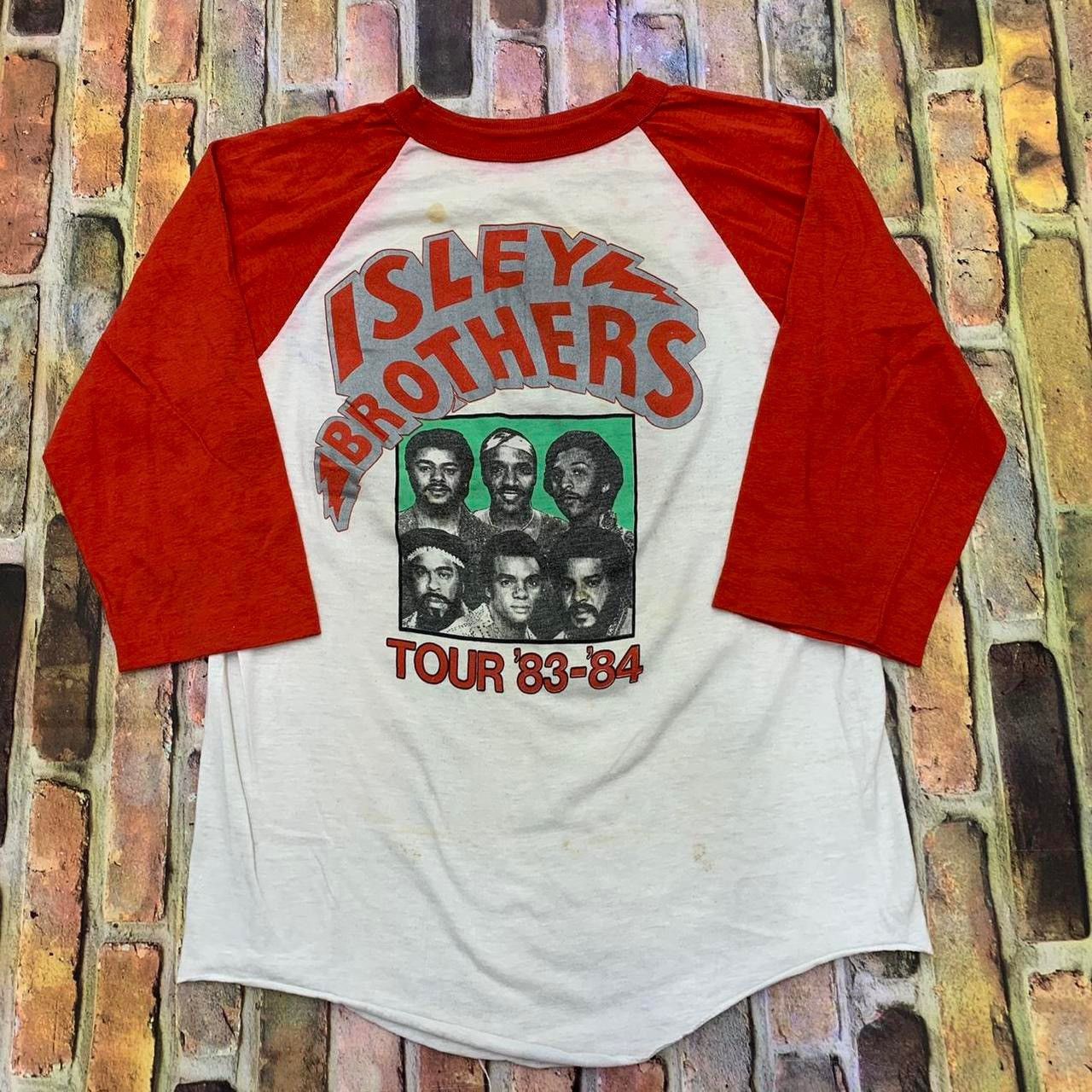 image of Band Tees x Vintage Isley Brothers Tee in White, Men's (Size Medium)