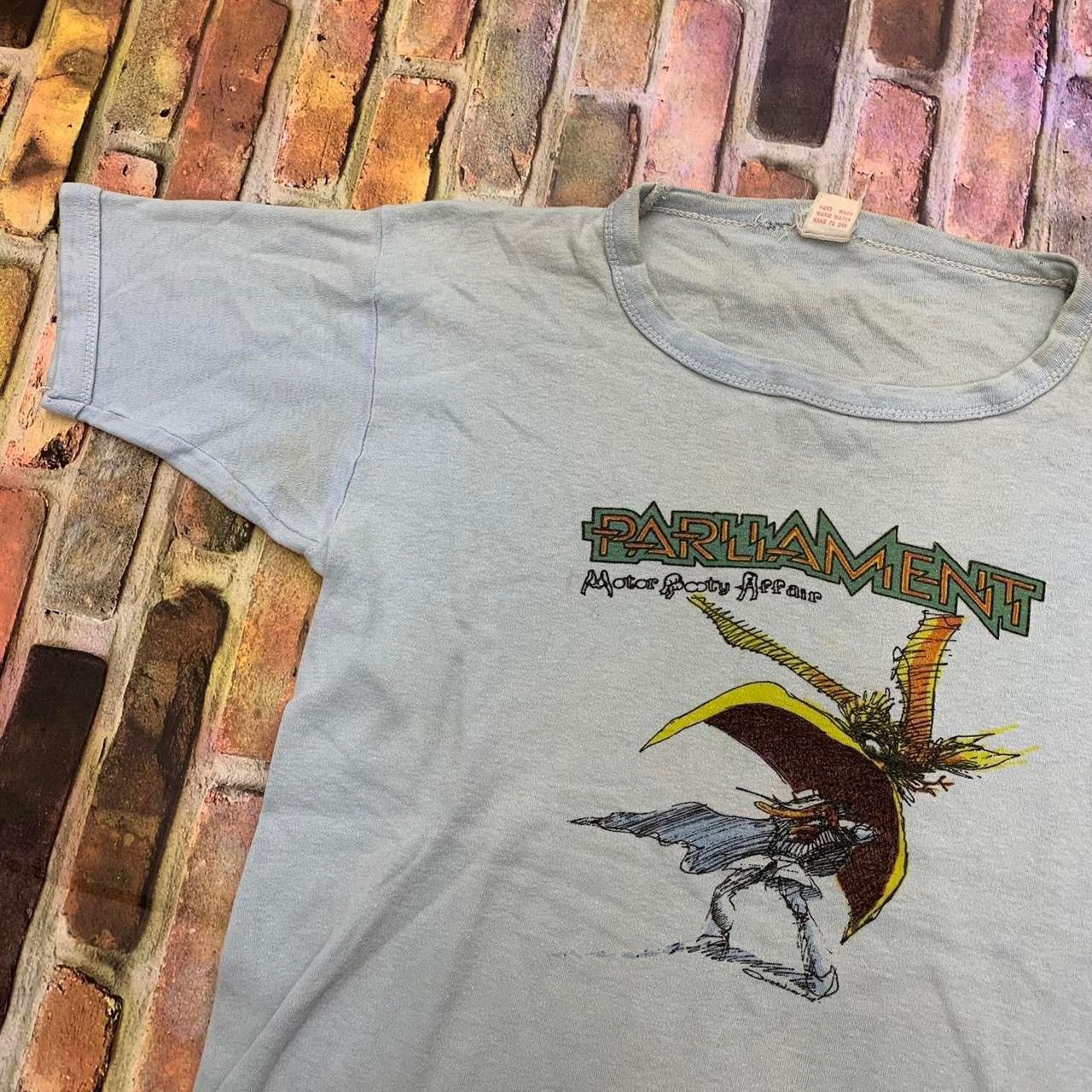 Band Tees × Vintage Vintage Parliament tee Size US L / EU 52-54 / 3 - 3 Thumbnail
