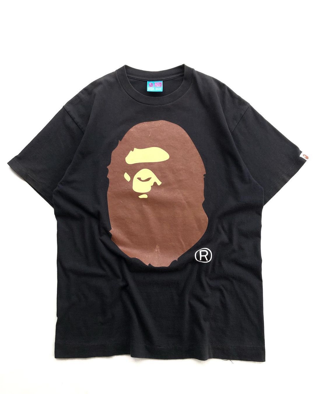 Bape Vintage a bathing ape bape big logo head Tshirt Size US L / EU 52-54 / 3 - 1 Thumbnail
