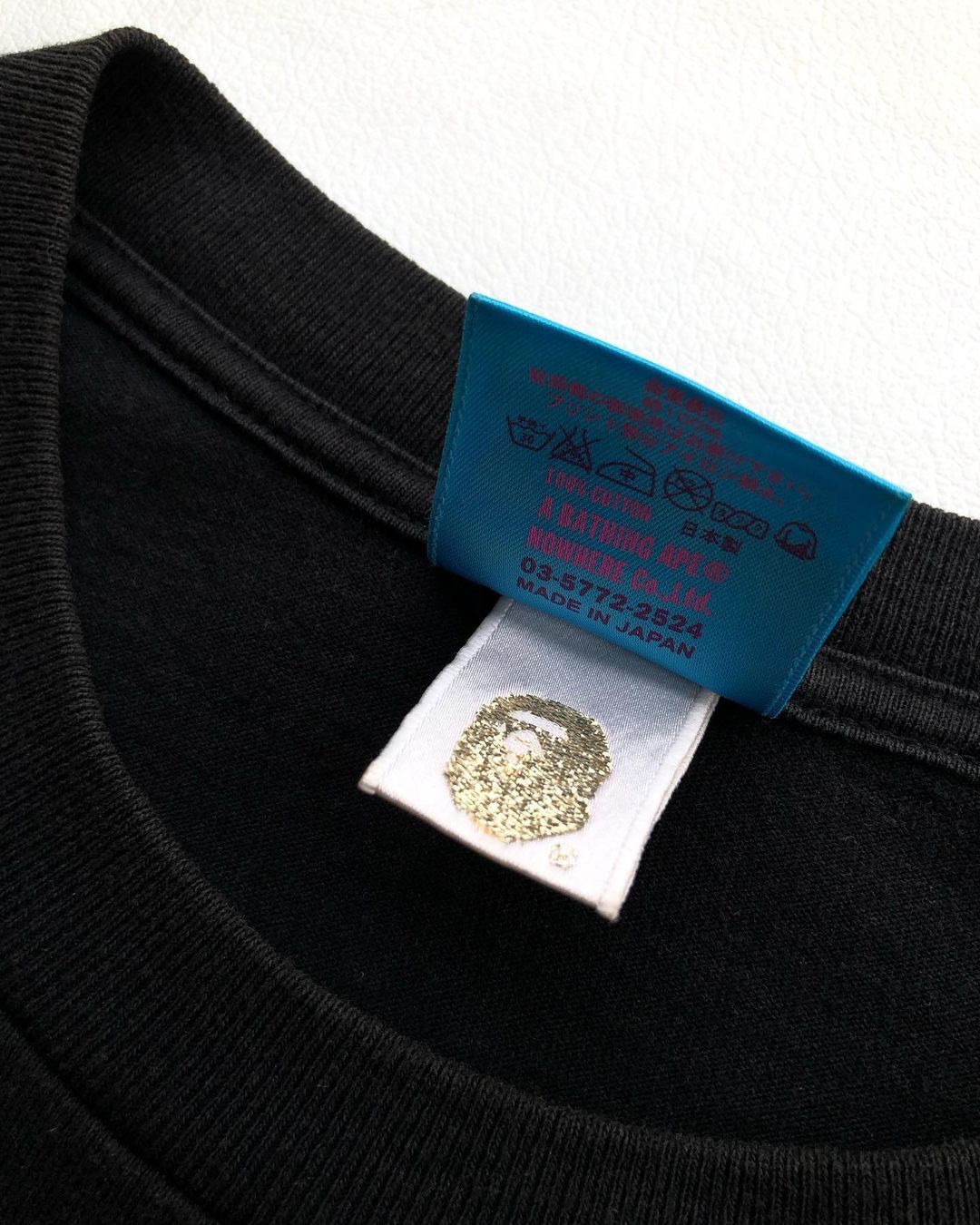Bape Vintage a bathing ape bape big logo head Tshirt Size US L / EU 52-54 / 3 - 5 Thumbnail