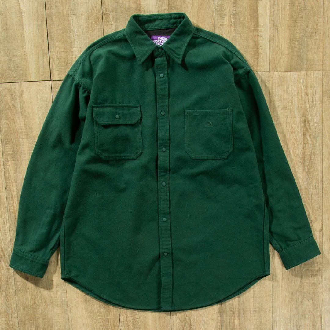 The North Face THE NORTH FACE PURPLE LABEL Flannel Field Shirt Size US XL / EU 56 / 4 - 12 Thumbnail