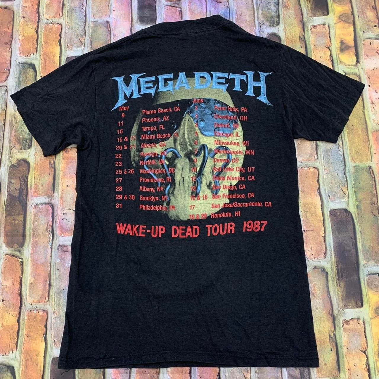 Band Tees × Megadeth × Vintage Vintage Megadeth tee Size US M / EU 48-50 / 2 - 2 Thumbnail