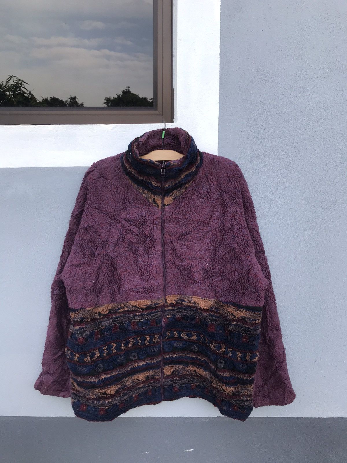 Vintage trunk deep pile jacket