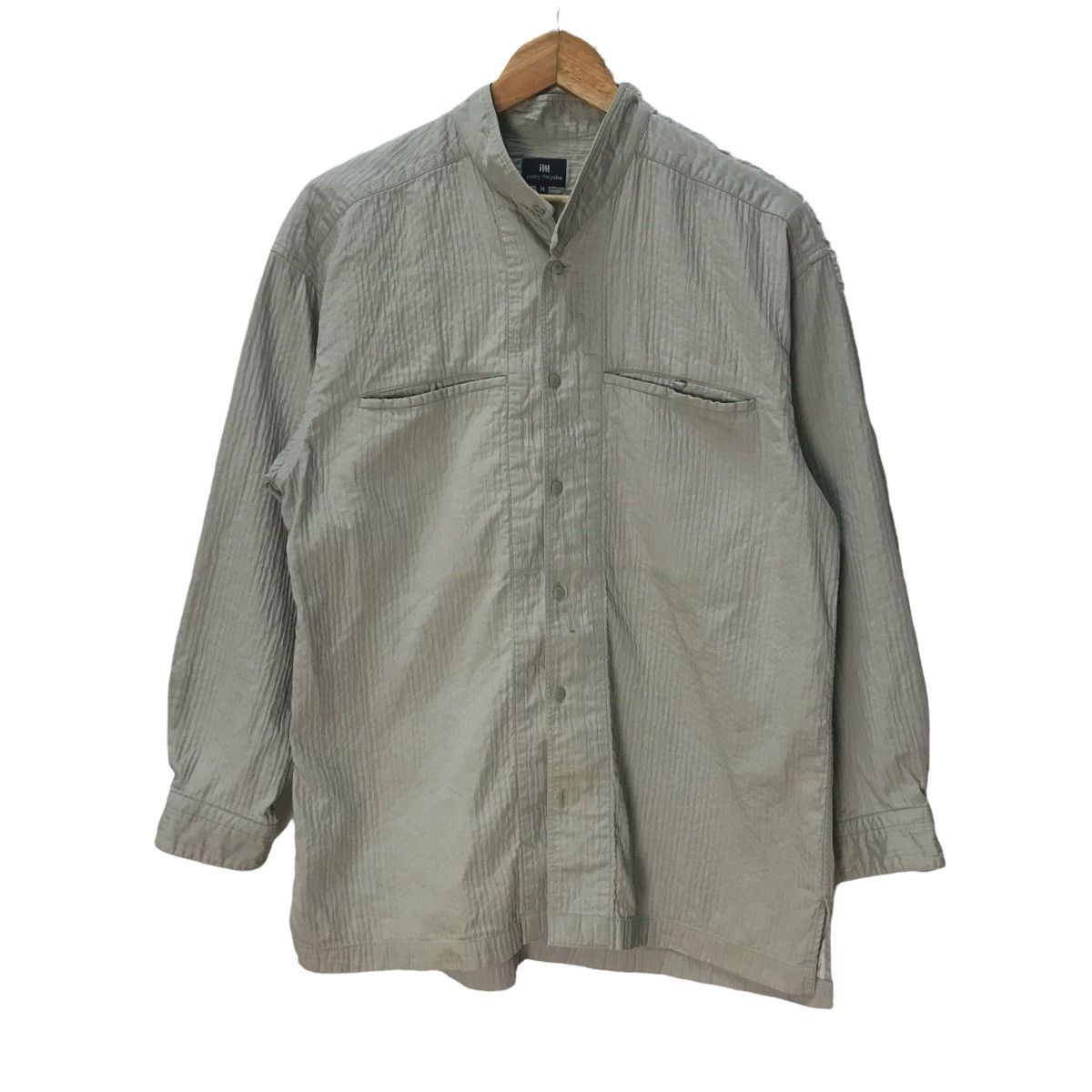Issey Miyake × Japanese Brand Rare issey miyake pleated button up shirt Size US M / EU 48-50 / 2 - 1 Thumbnail