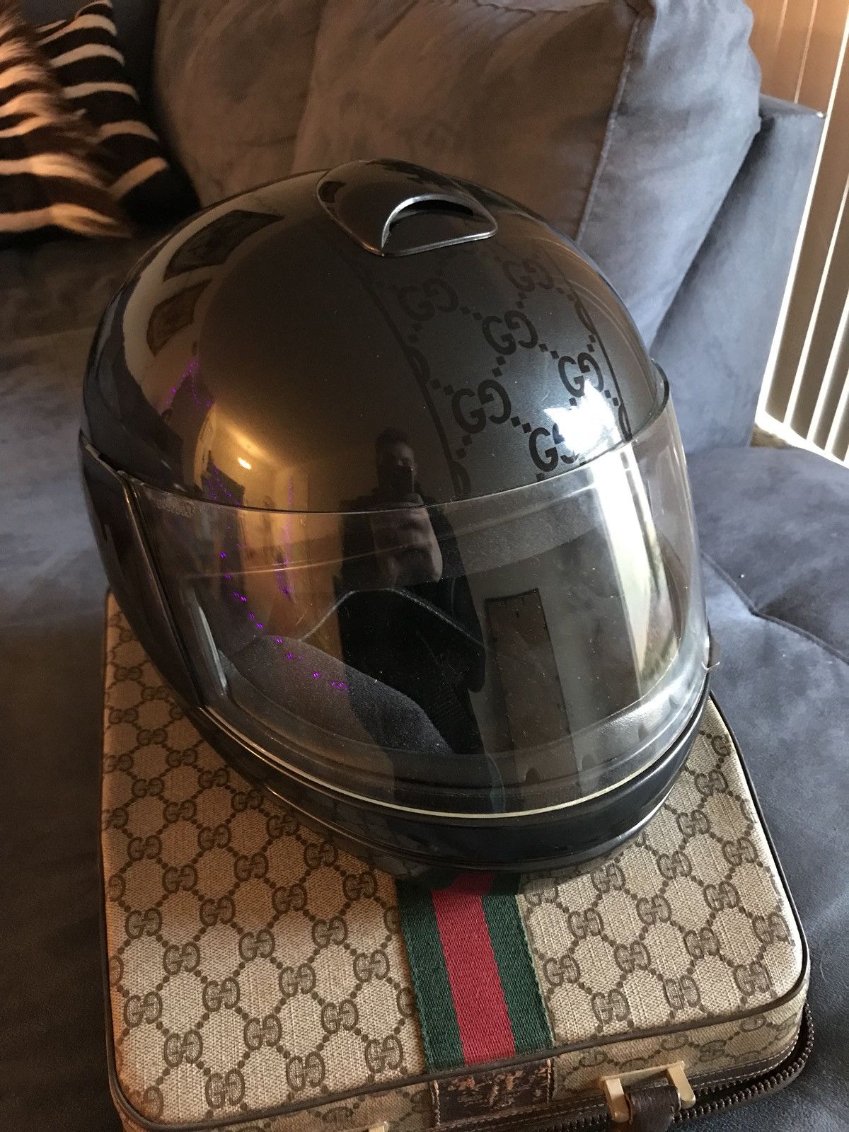 Gucci Rare Motorcylce Helmet | Grailed