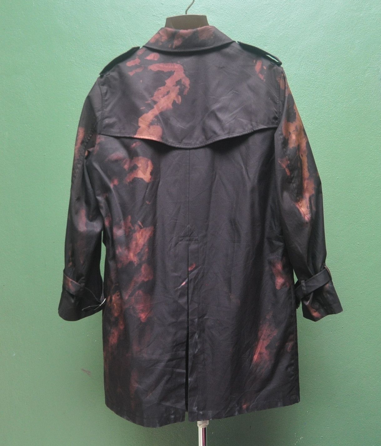 Designer Vintage Donato Vinci Long Coat Designer Fashion Style Size US XL / EU 56 / 4 - 2 Thumbnail