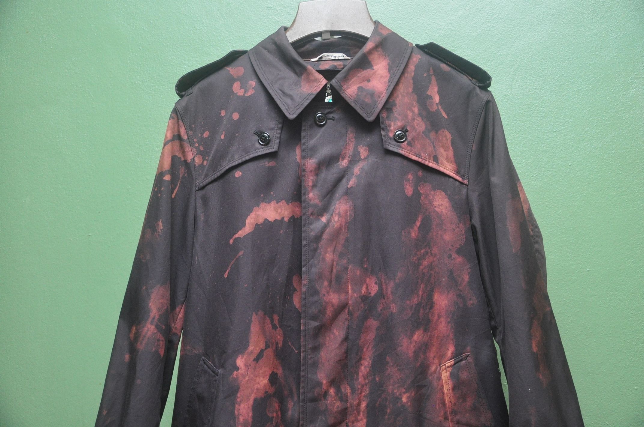 Designer Vintage Donato Vinci Long Coat Designer Fashion Style Size US XL / EU 56 / 4 - 3 Thumbnail