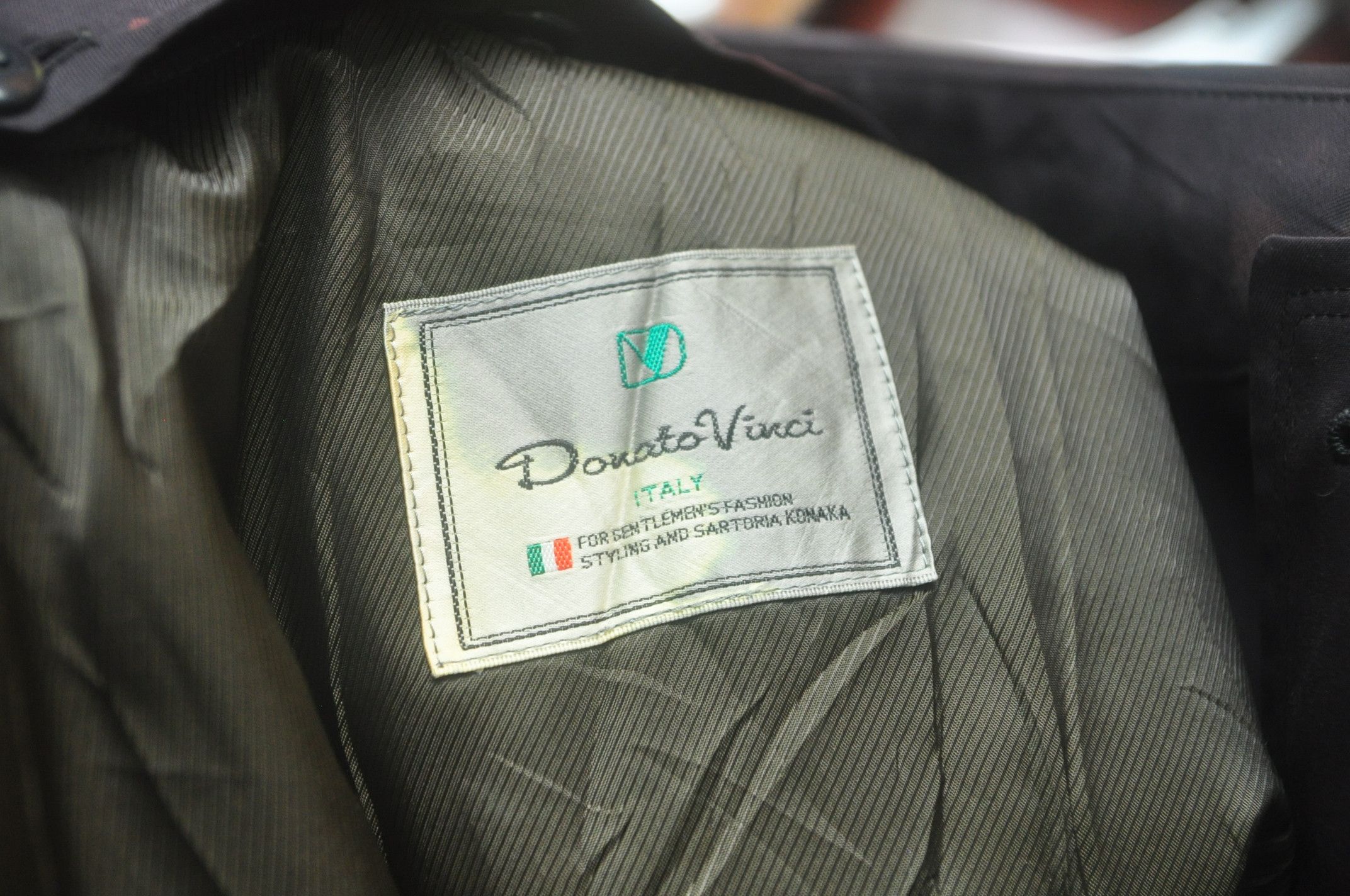Designer Vintage Donato Vinci Long Coat Designer Fashion Style Size US XL / EU 56 / 4 - 7 Thumbnail