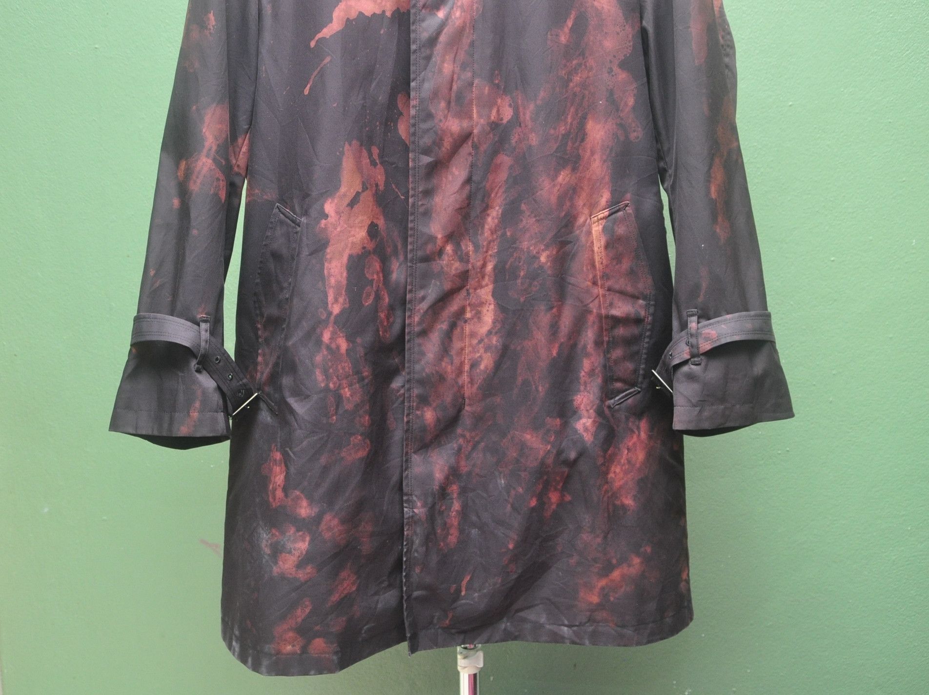 Designer Vintage Donato Vinci Long Coat Designer Fashion Style Size US XL / EU 56 / 4 - 4 Thumbnail