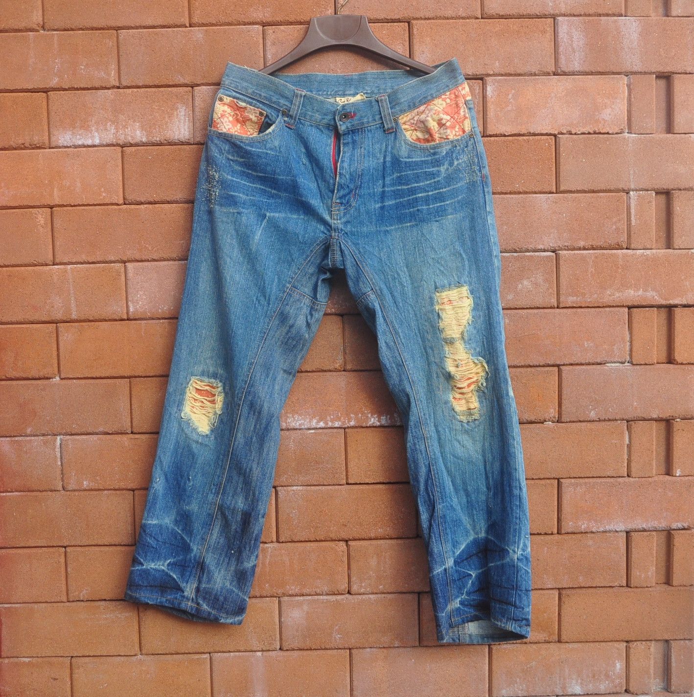 Vintage Distressed Japanese Designer Fashion Style