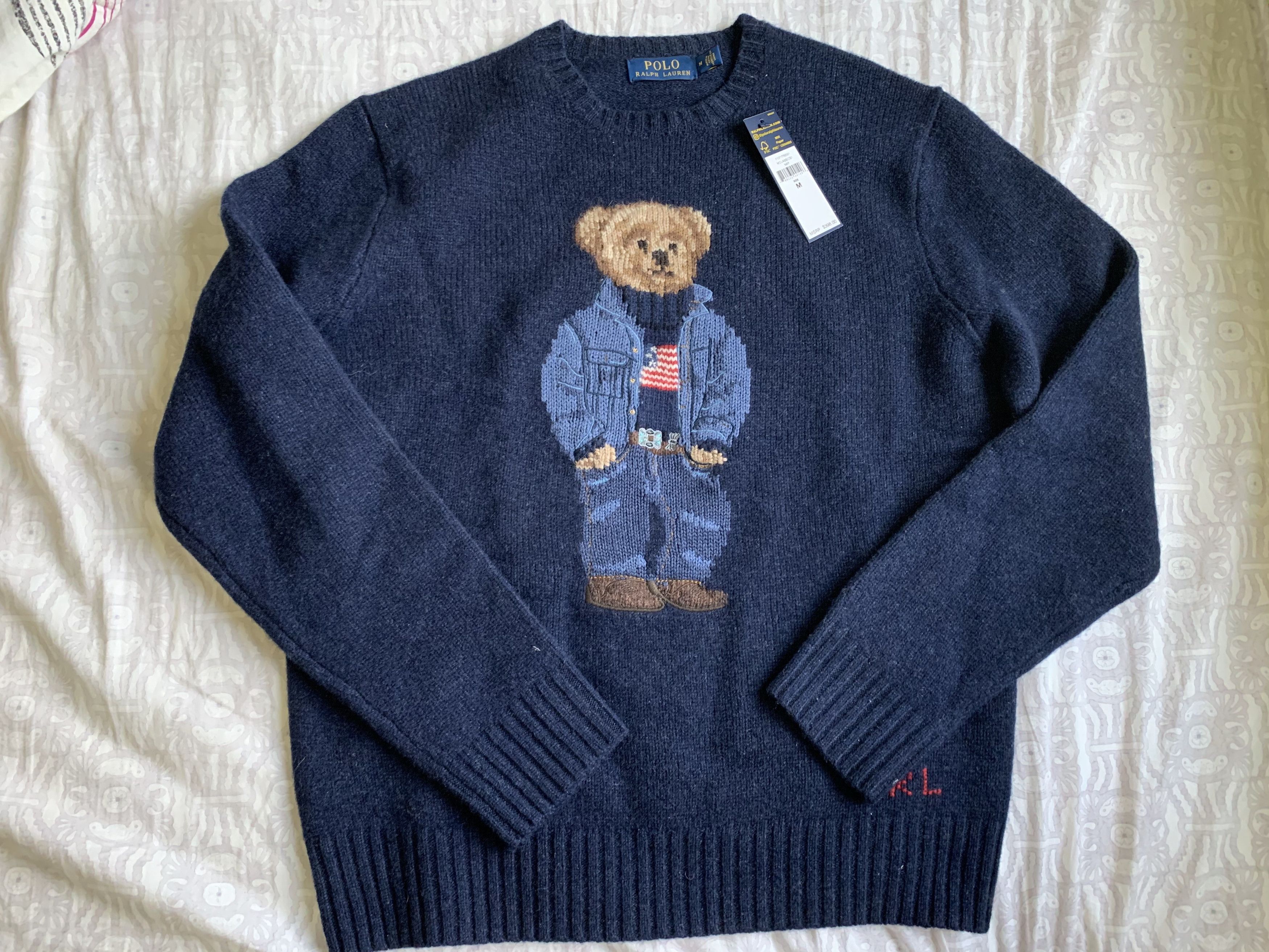 Polo Ralph Lauren Polo Ralph Lauren Polo Bear Sweater Wool Med $400 ...