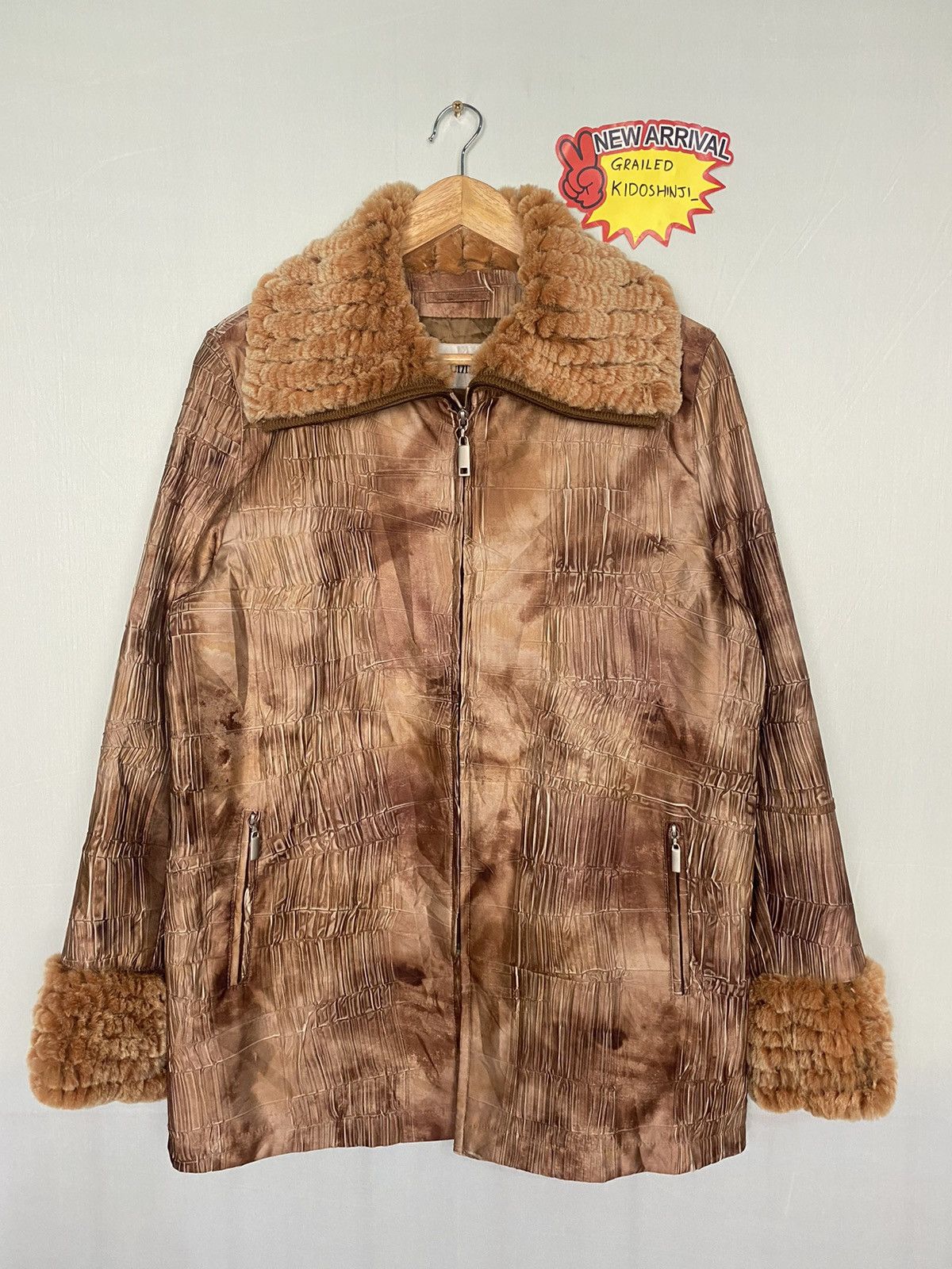 Josephine Fur Wool Jacket