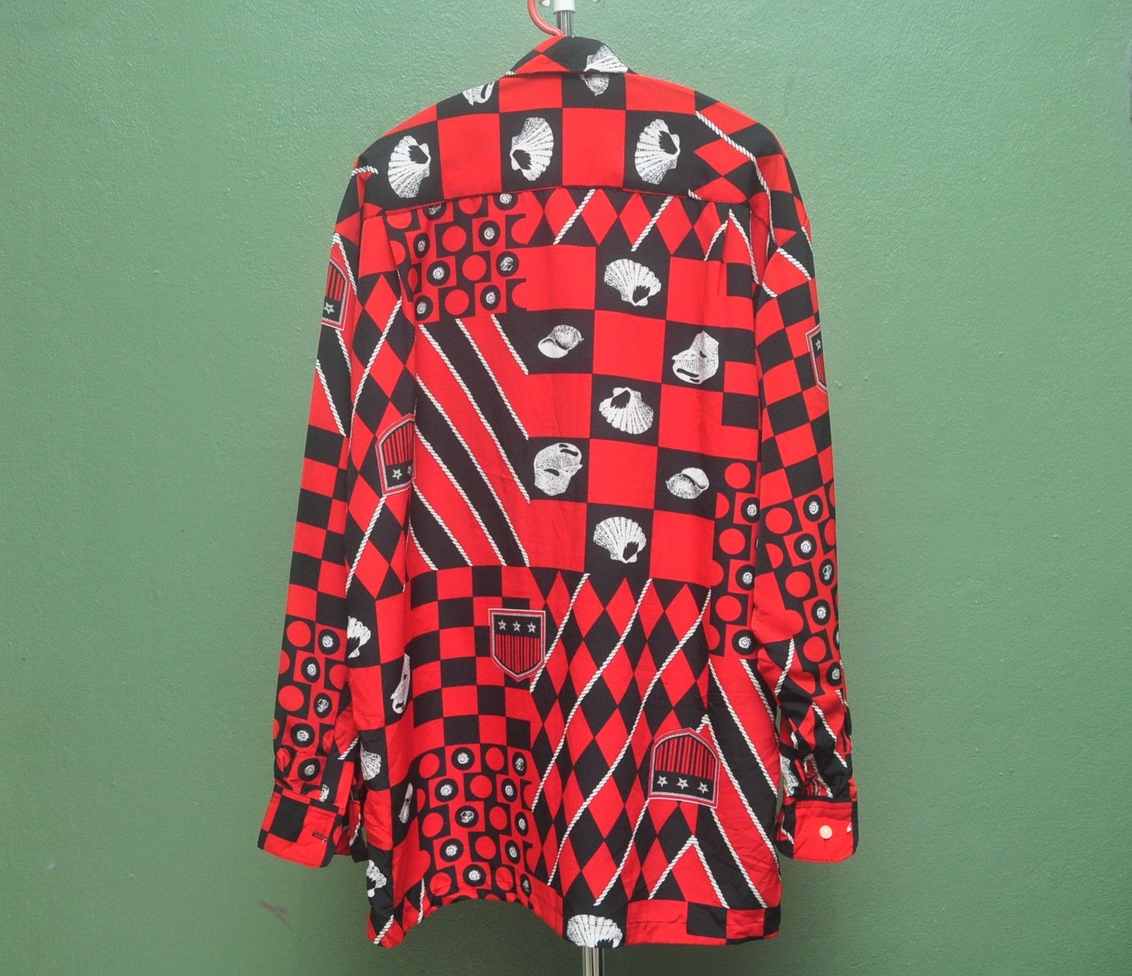 Japanese Brand Vintage Passage Club Multicolour Fullprint Button up Shirt Size US XL / EU 56 / 4 - 2 Thumbnail