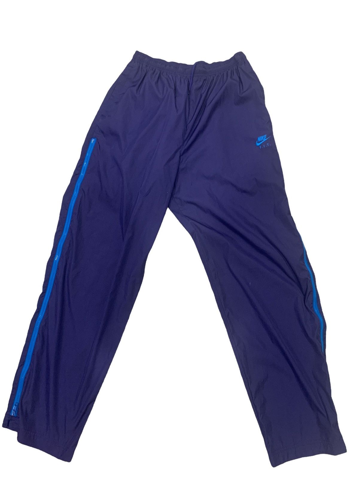 Nike × Vintage Vintage Nike Zipper Sweatpants Size US 34 / EU 50 - 1 Thumbnail