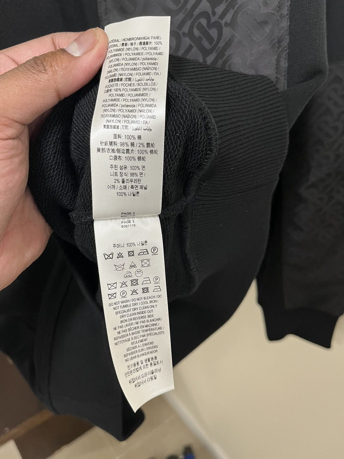 Burberry Sweatshirt Sz M
