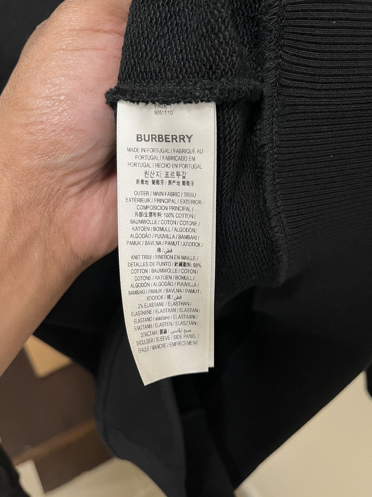 Burberry Sweatshirt Sz M