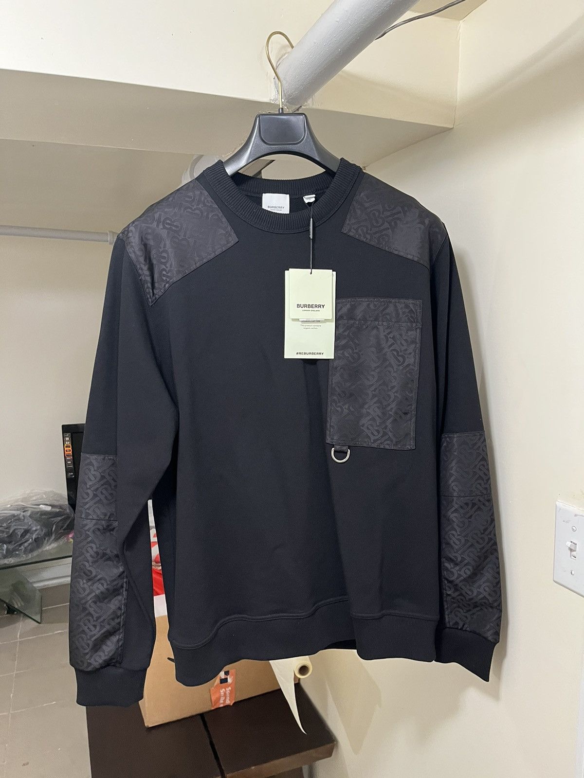 Burberry Sweatshirt Sz M