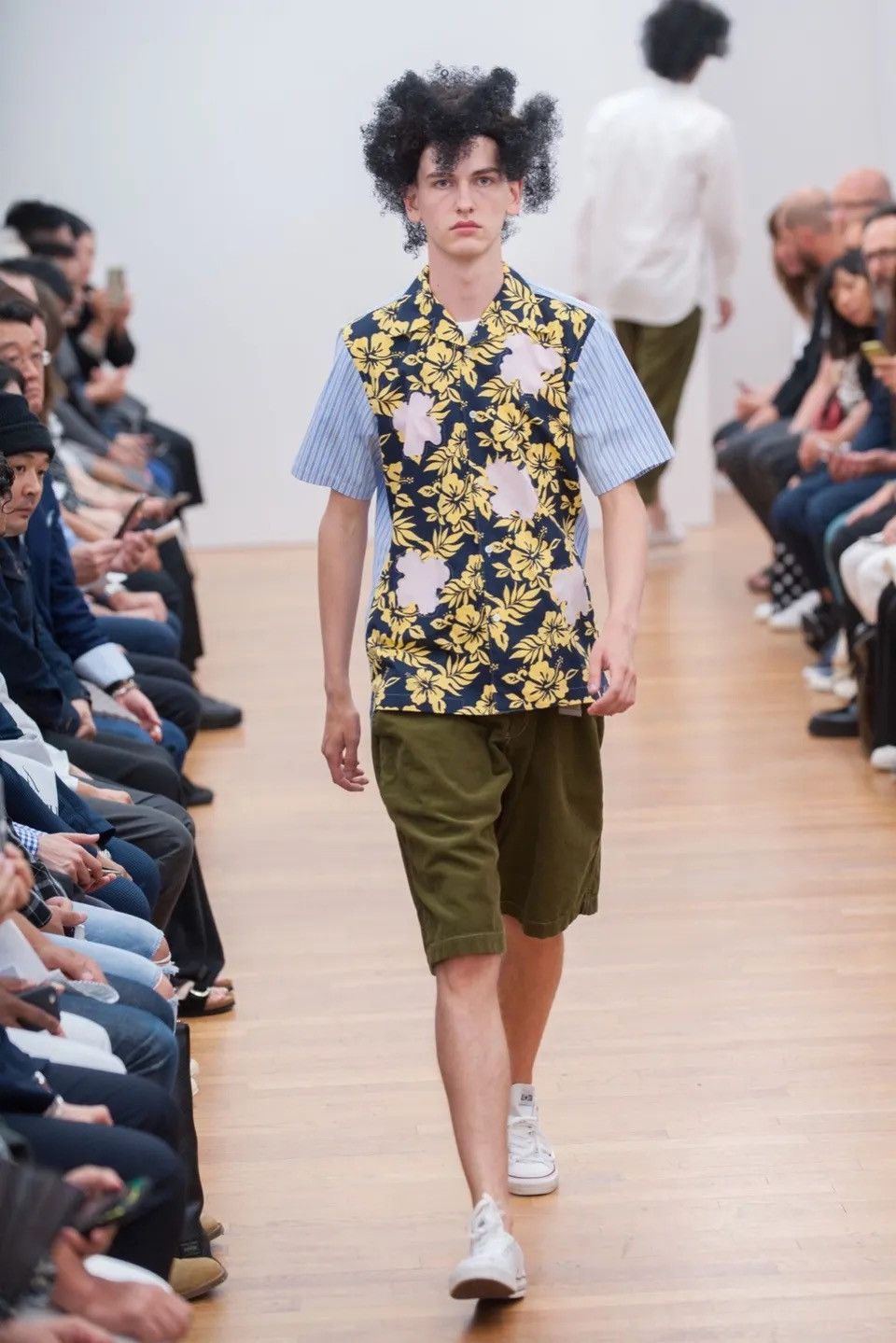 S/S 16 Comme des garcons shirt Spirit Print shorts