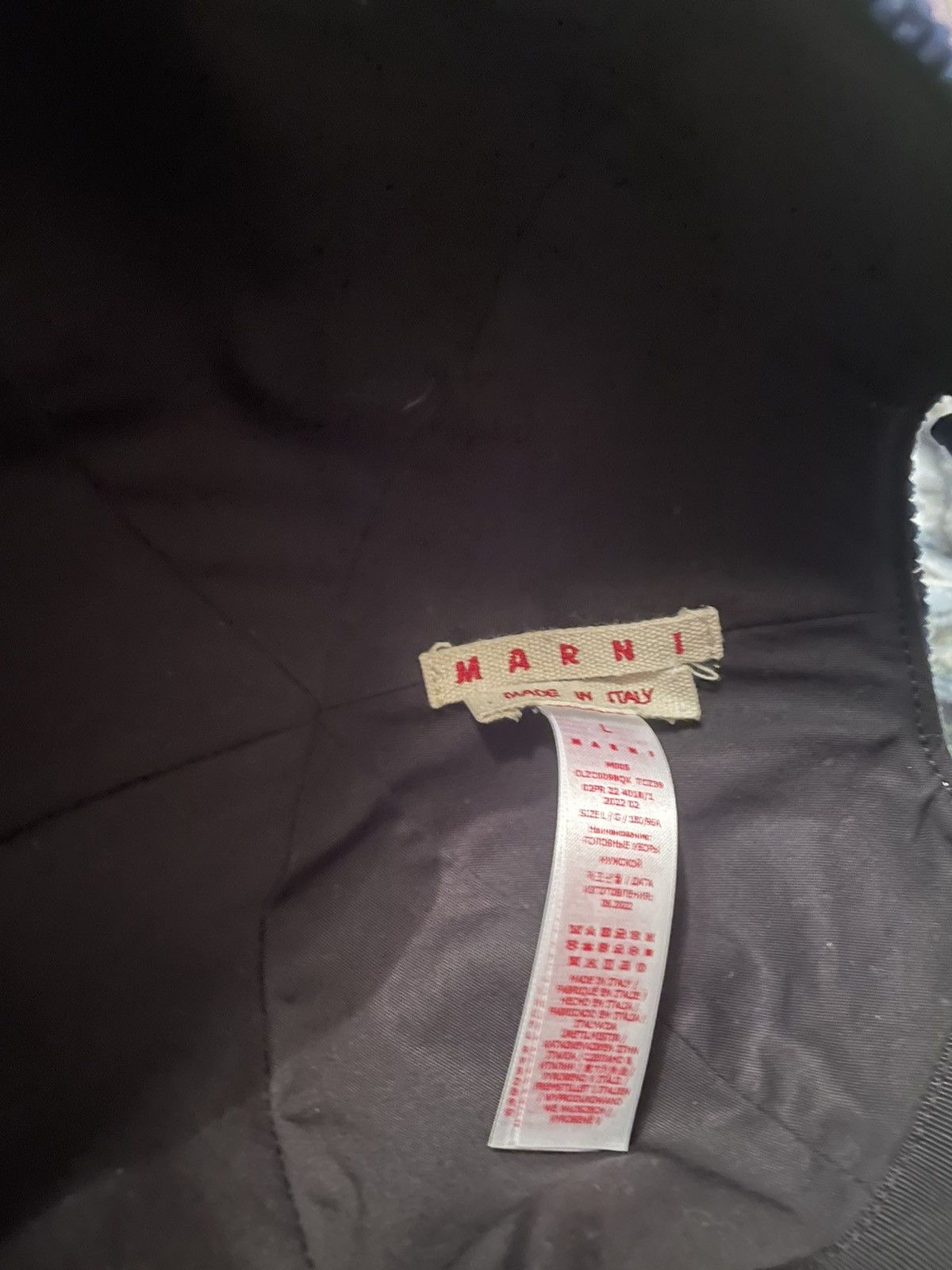Marni Navy Marni Hat Size ONE SIZE - 3 Thumbnail