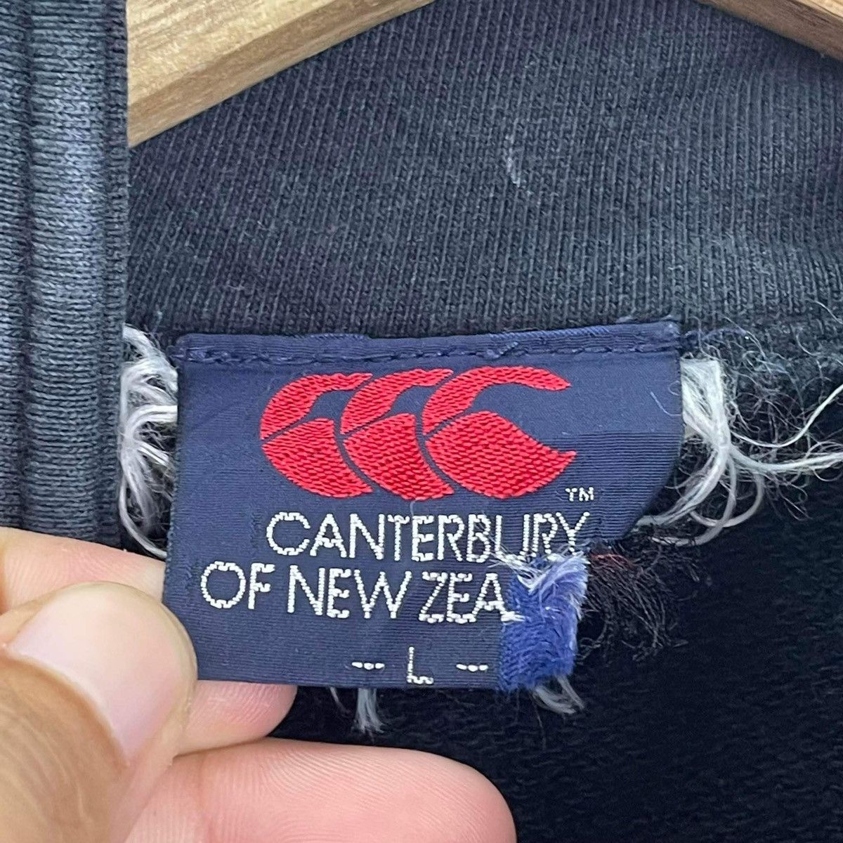 Canterbury of New Zealand Vintage 90s Canterbury Of New Zealand Halfzip Sweatshirt Size US L / EU 52-54 / 3 - 9 Thumbnail