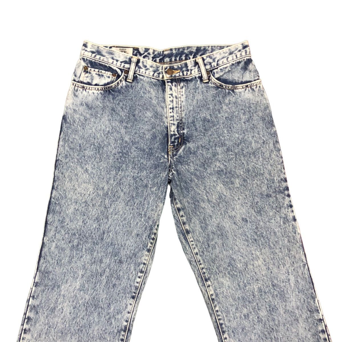 Edwin Vintage Edwin Wide Leg acid wash jeans Size US 32 / EU 48 - 3 Thumbnail