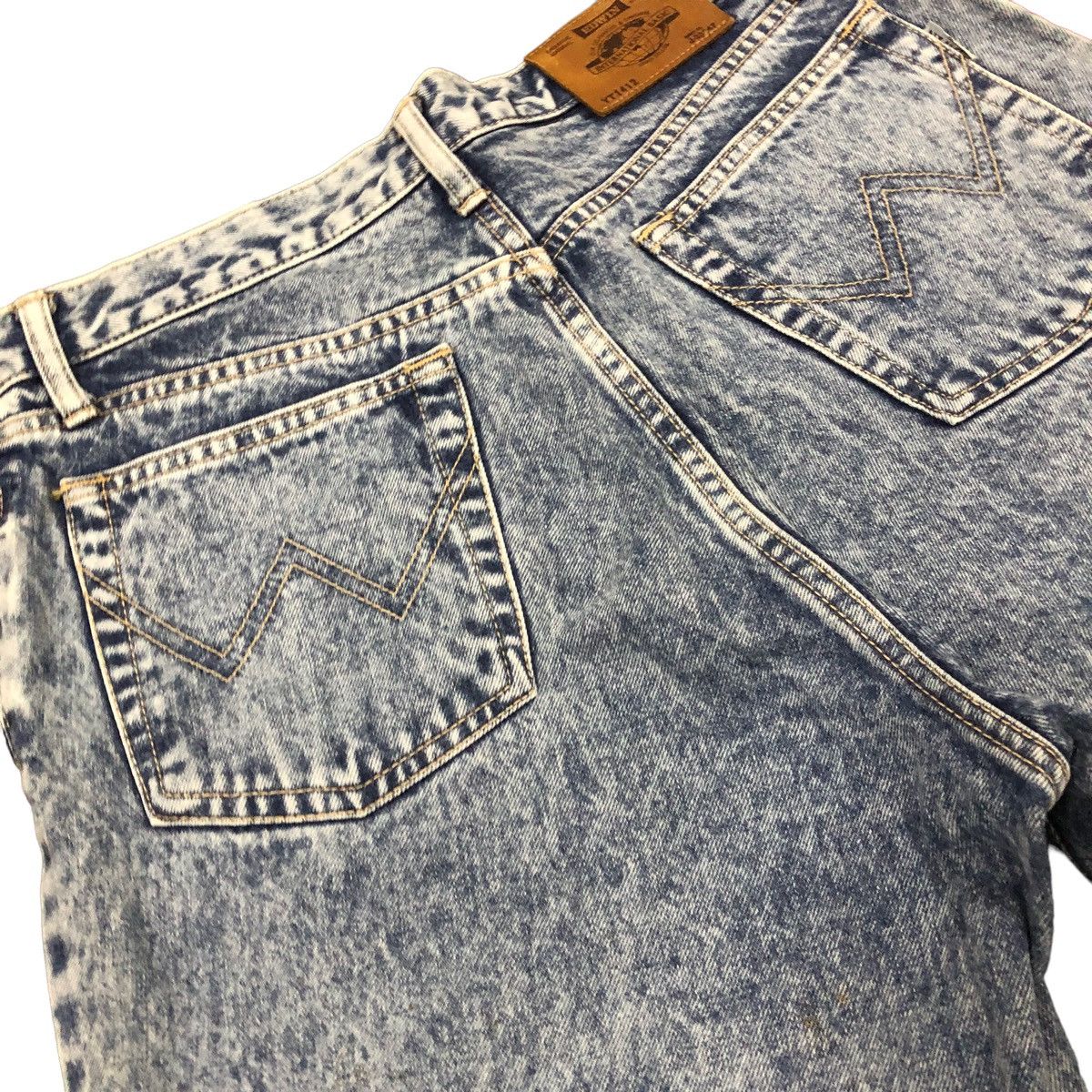 Edwin Vintage Edwin Wide Leg acid wash jeans Size US 32 / EU 48 - 9 Thumbnail