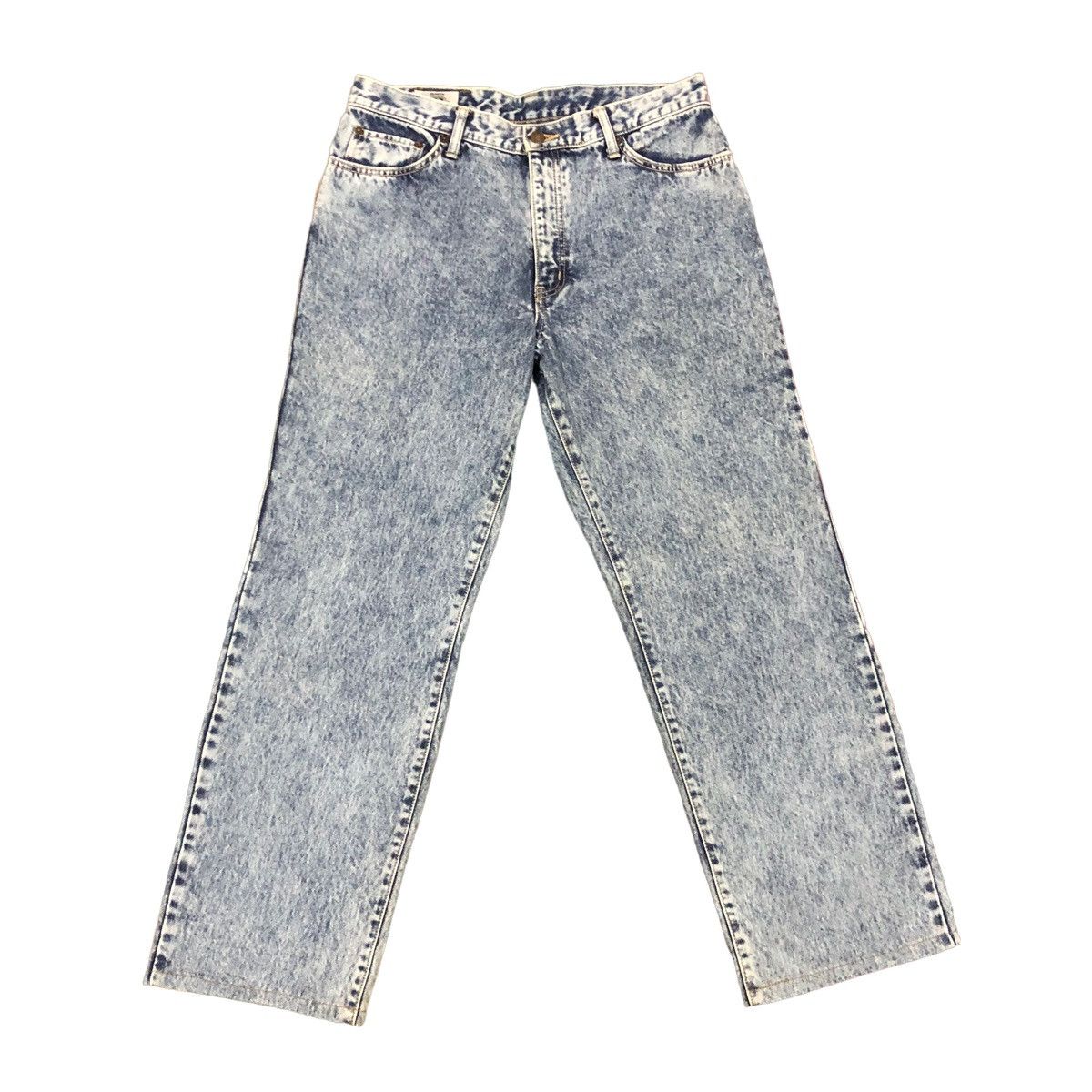 Edwin Vintage Edwin Wide Leg acid wash jeans Size US 32 / EU 48 - 1 Thumbnail