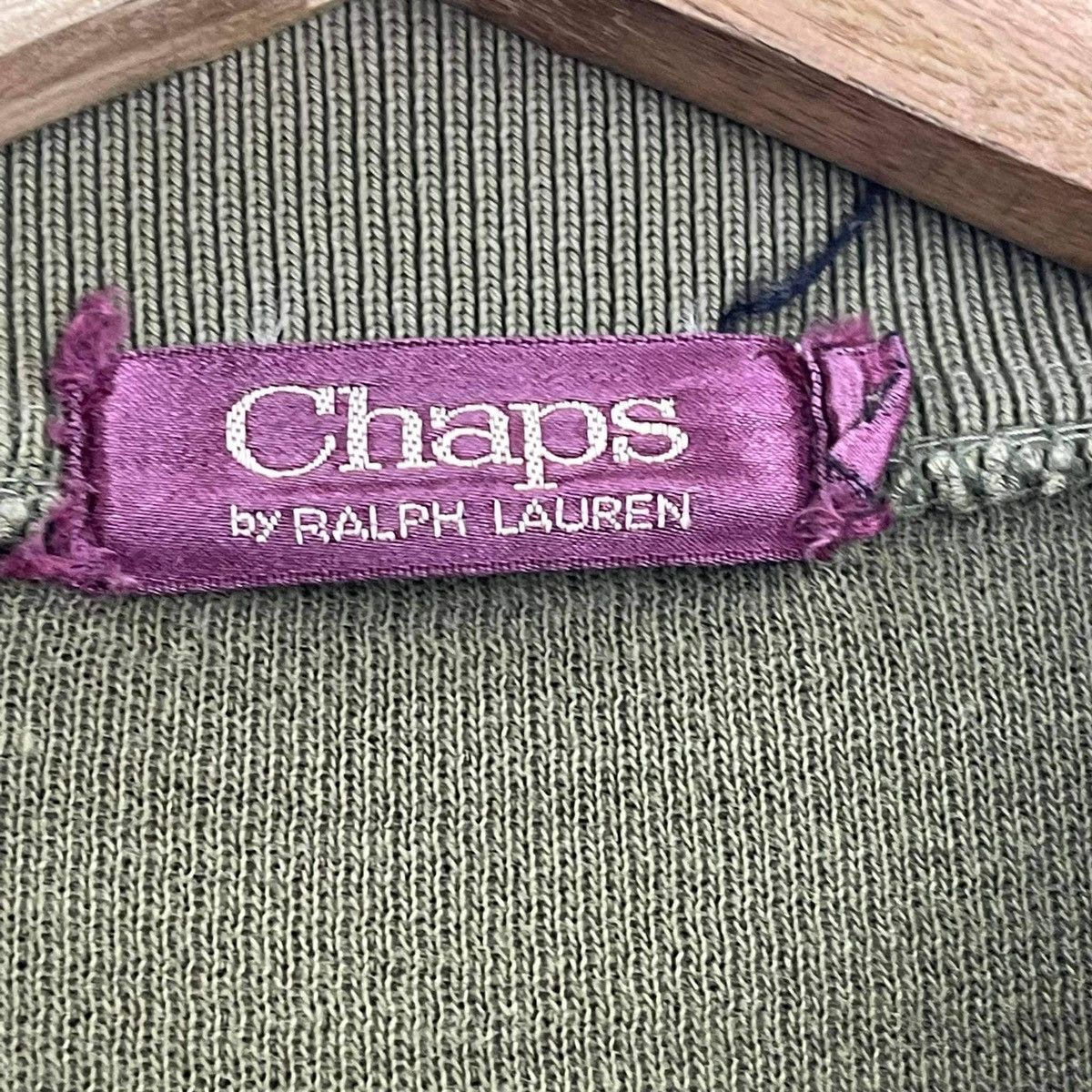 Chaps Ralph Lauren Vintage 90s Chaps Ralph Lauren Collar Sweatshirt Size M Size US M / EU 48-50 / 2 - 8 Thumbnail