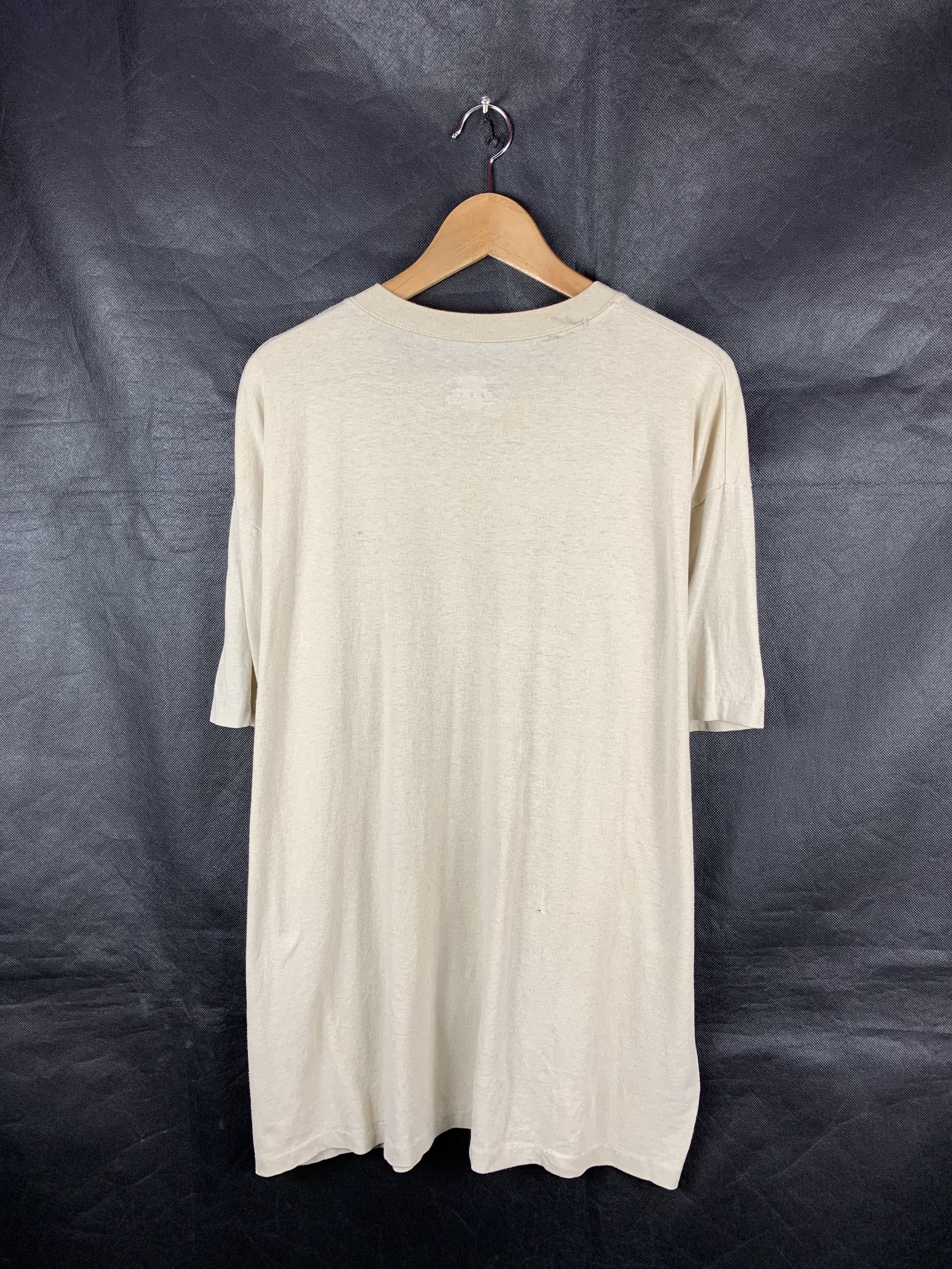 Vintage 🔥90s Duke Army Plain Tee USA Size US XL / EU 56 / 4 - 2 Thumbnail