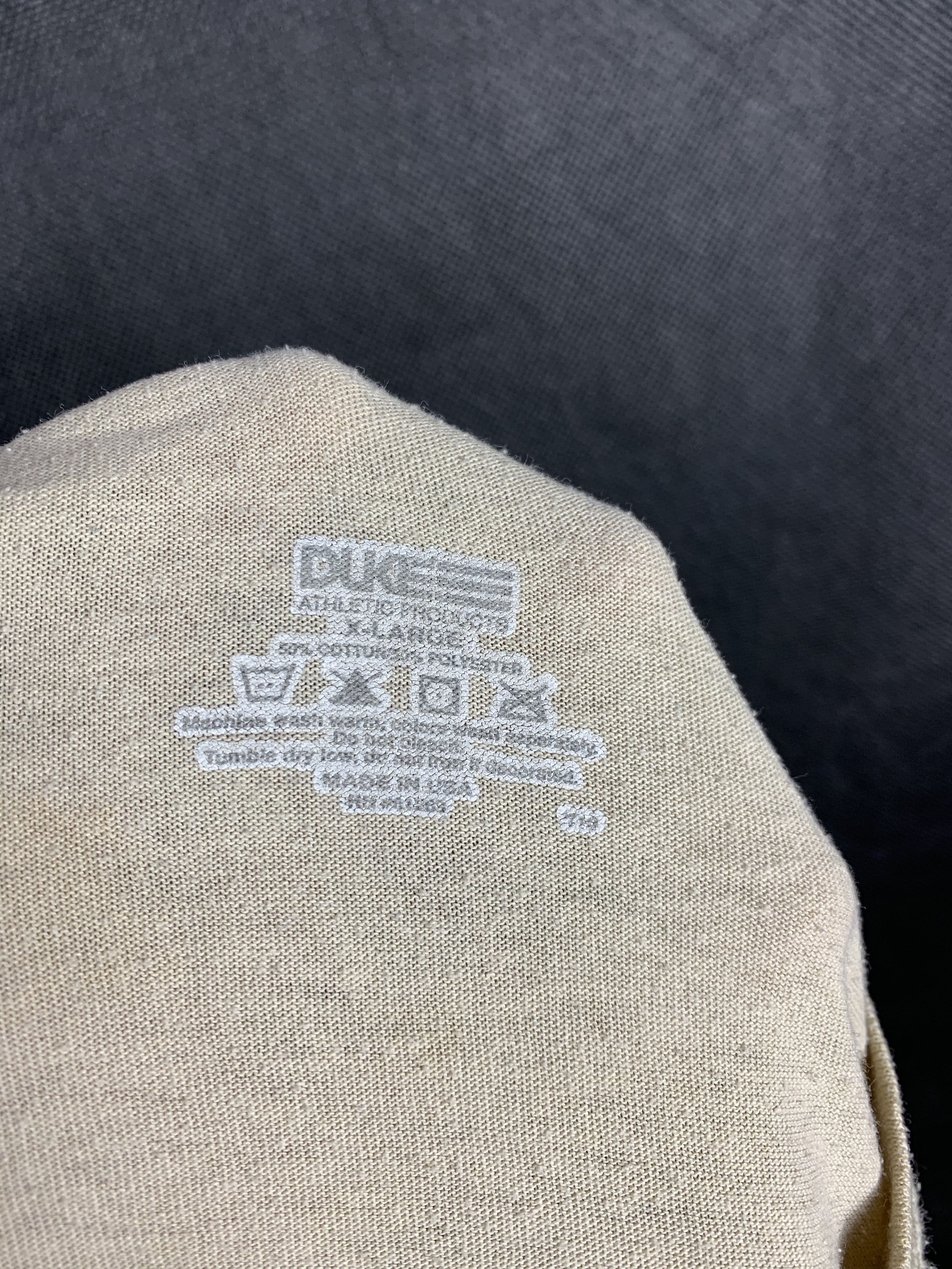 Vintage 🔥90s Duke Army Plain Tee USA Size US XL / EU 56 / 4 - 3 Thumbnail