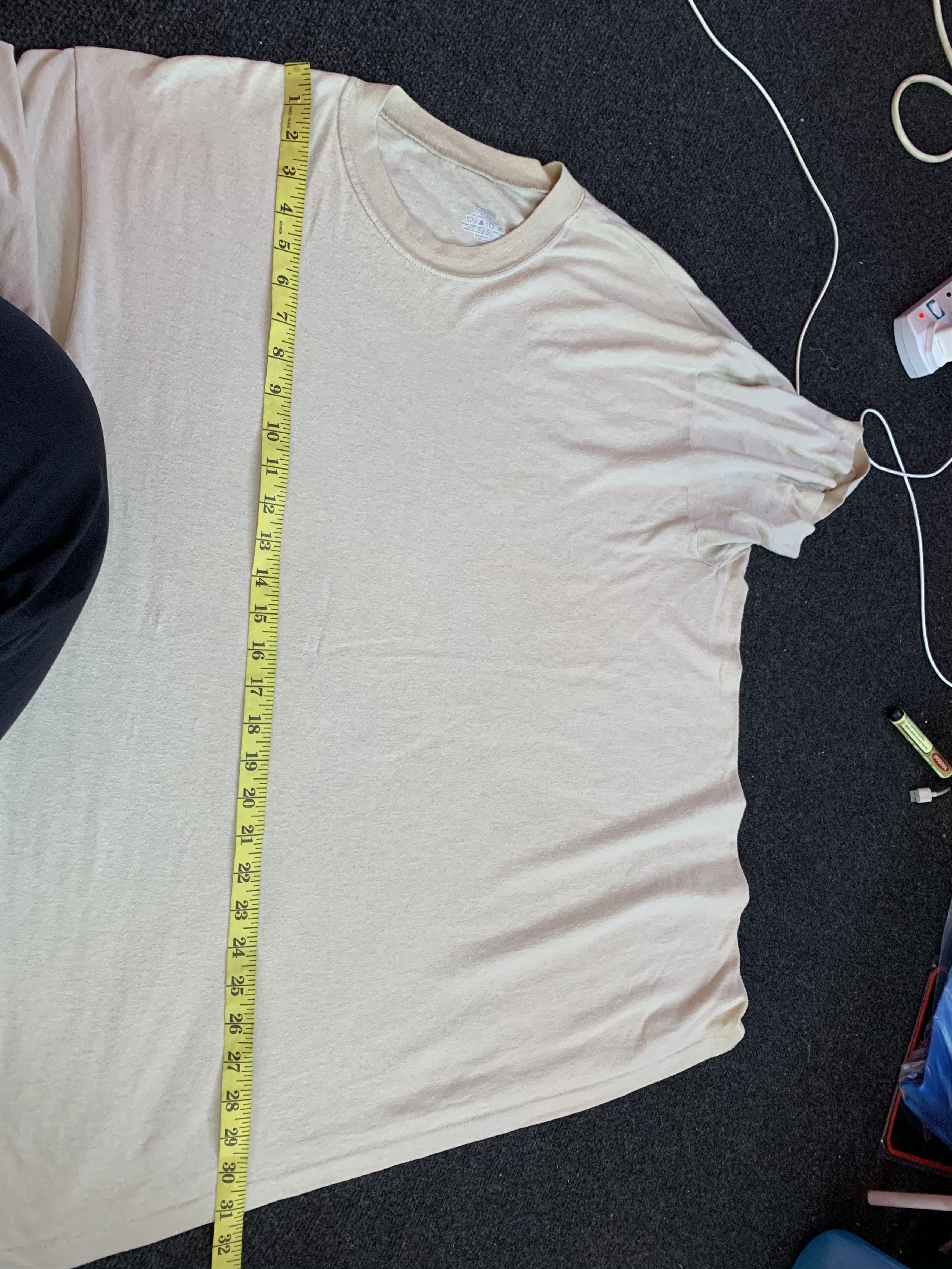 Vintage 🔥90s Duke Army Plain Tee USA Size US XL / EU 56 / 4 - 12 Thumbnail
