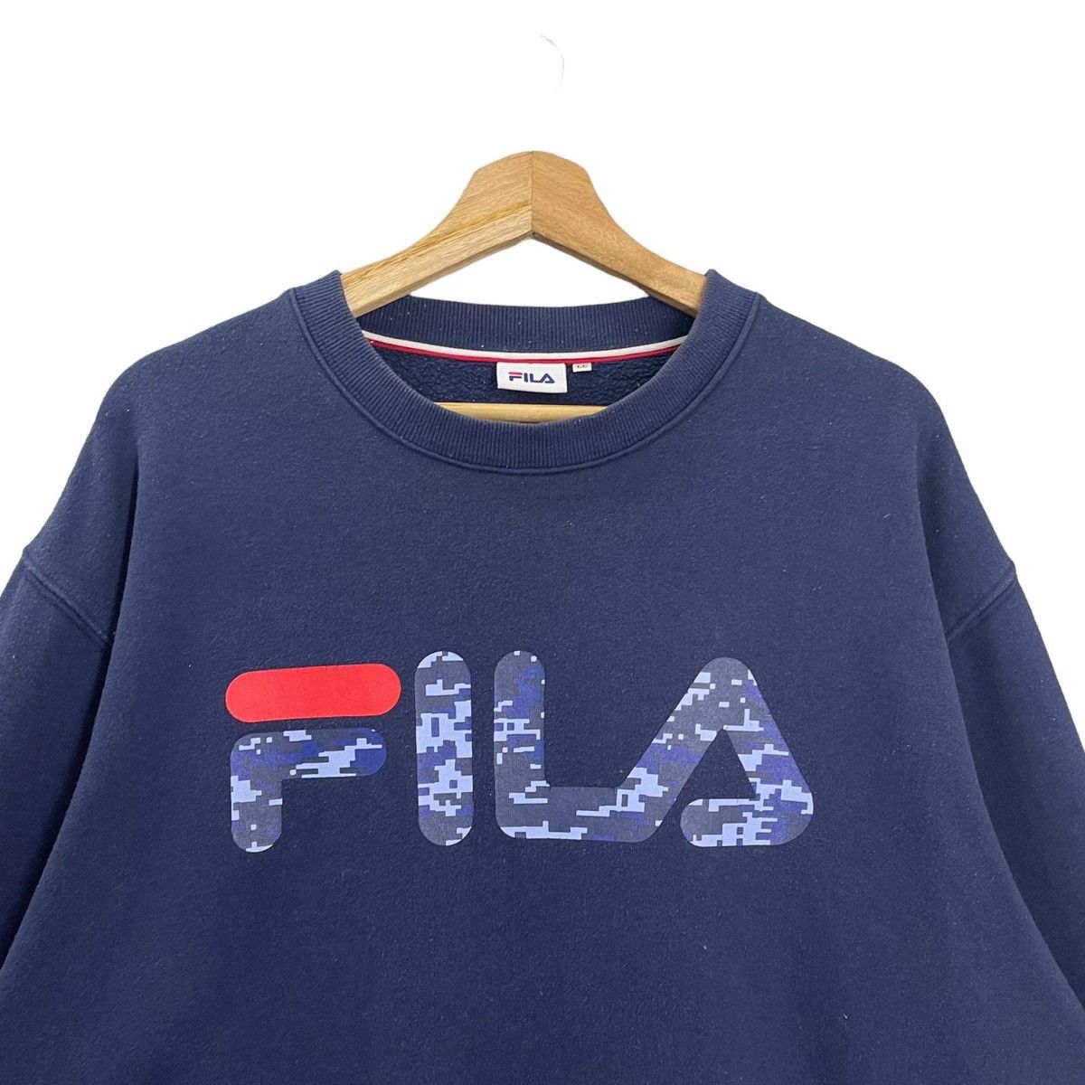 Fila Vintage Fila Big Logo Crewneck Sweatshirt Size XL Size US XL / EU 56 / 4 - 4 Thumbnail