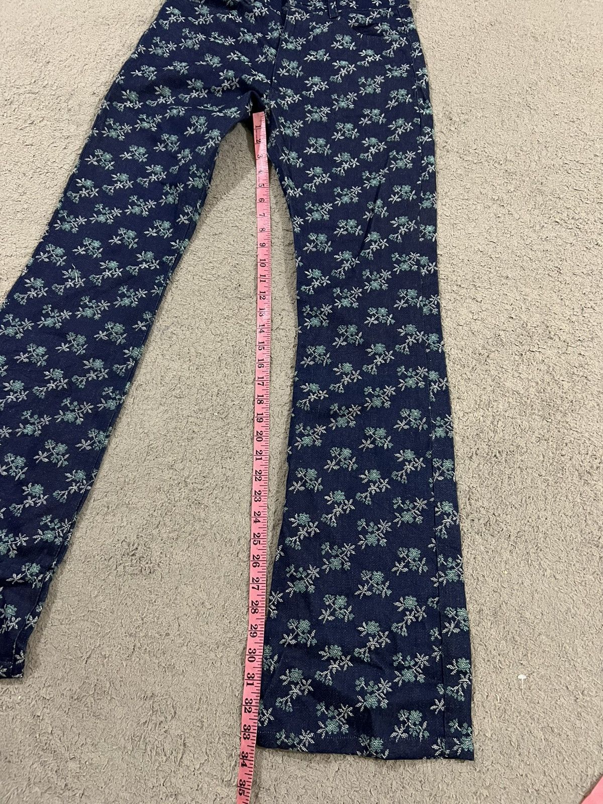 Hysteric Glamour × Japanese Brand Full print hysteric glamour inspired jeans Size US 28 / EU 44 - 12 Thumbnail